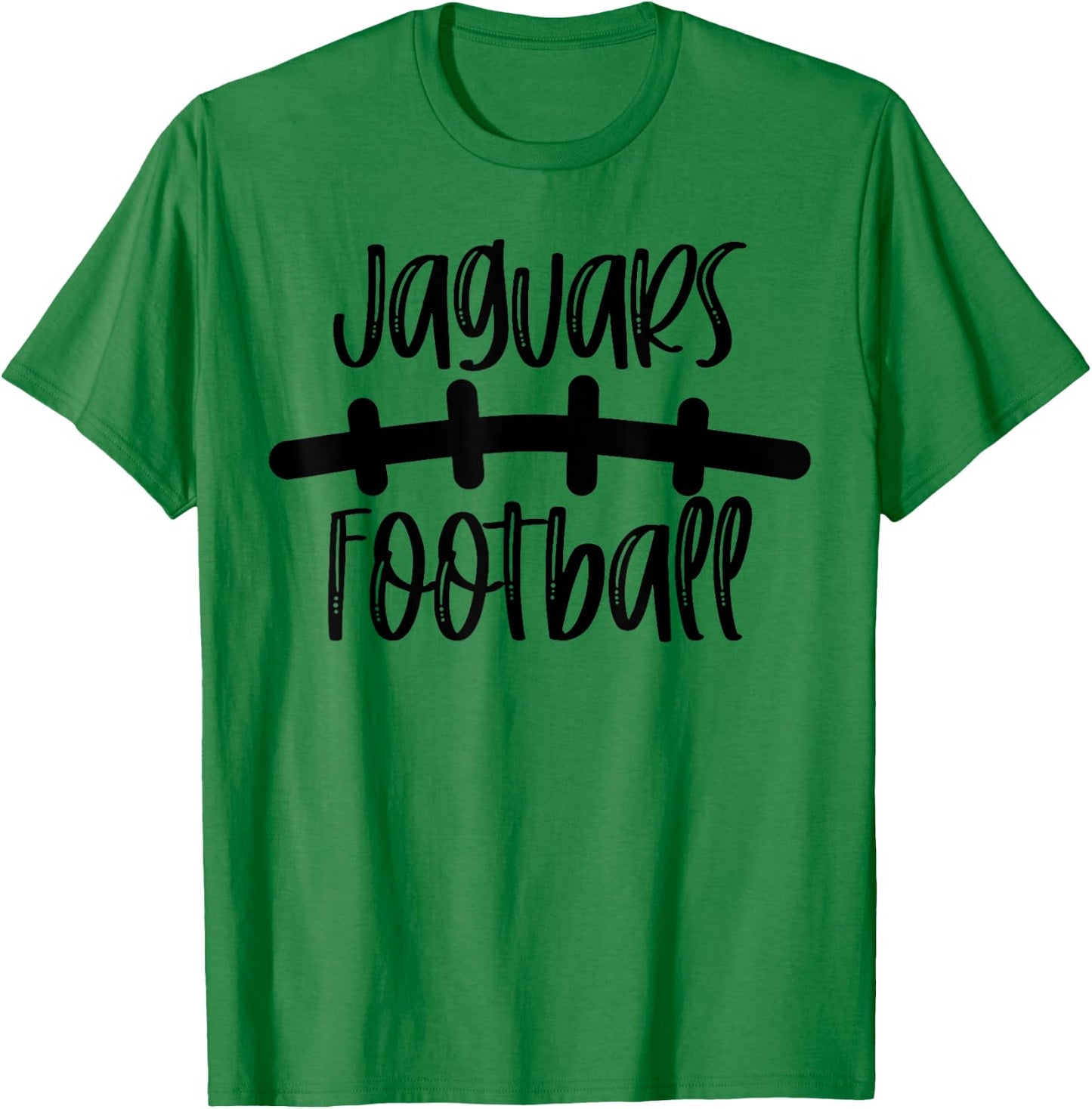 Jaguars Football School Spirit Team Mascot Game Night T-Shirt - T-Shirt | Irish Green