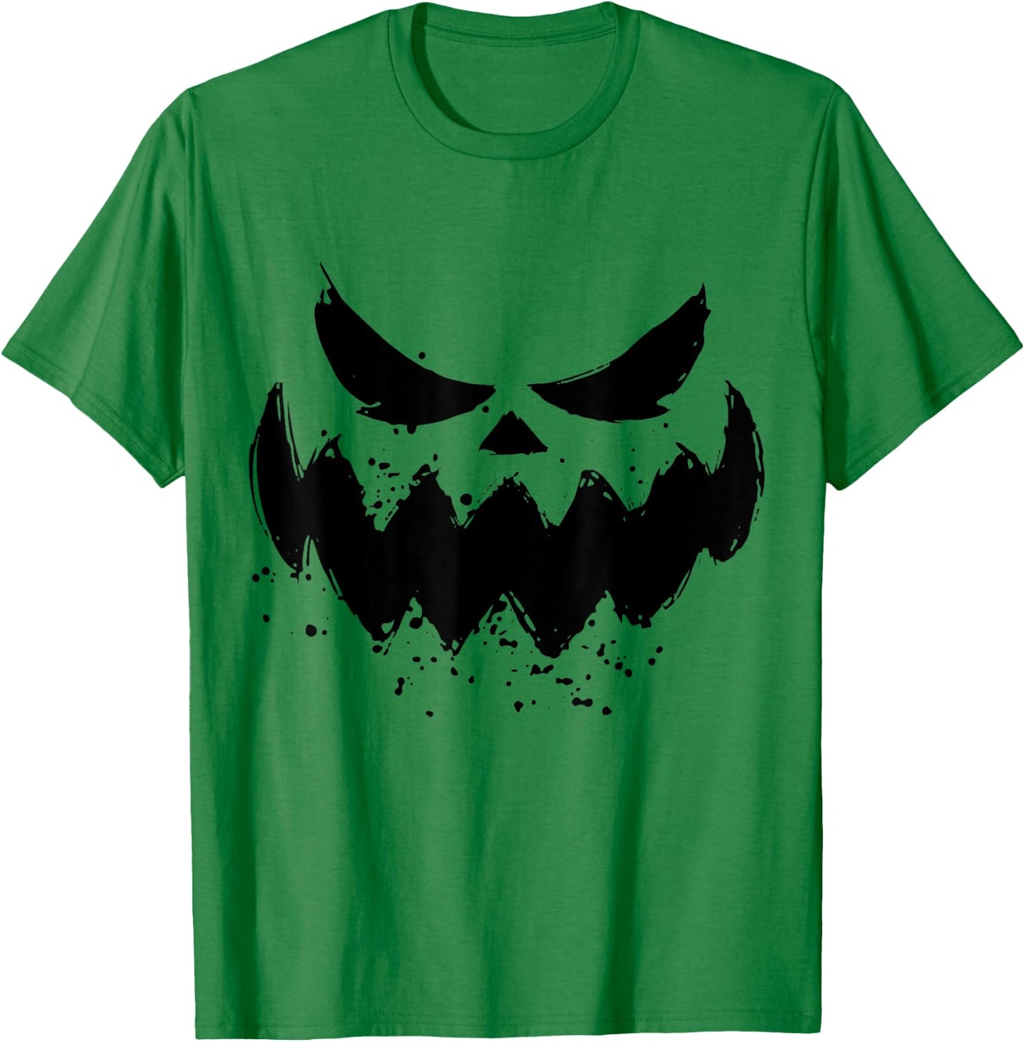 Pumpkin Jack O Lantern Face Jackolantern T-Shirt - T-Shirt | Irish Green
