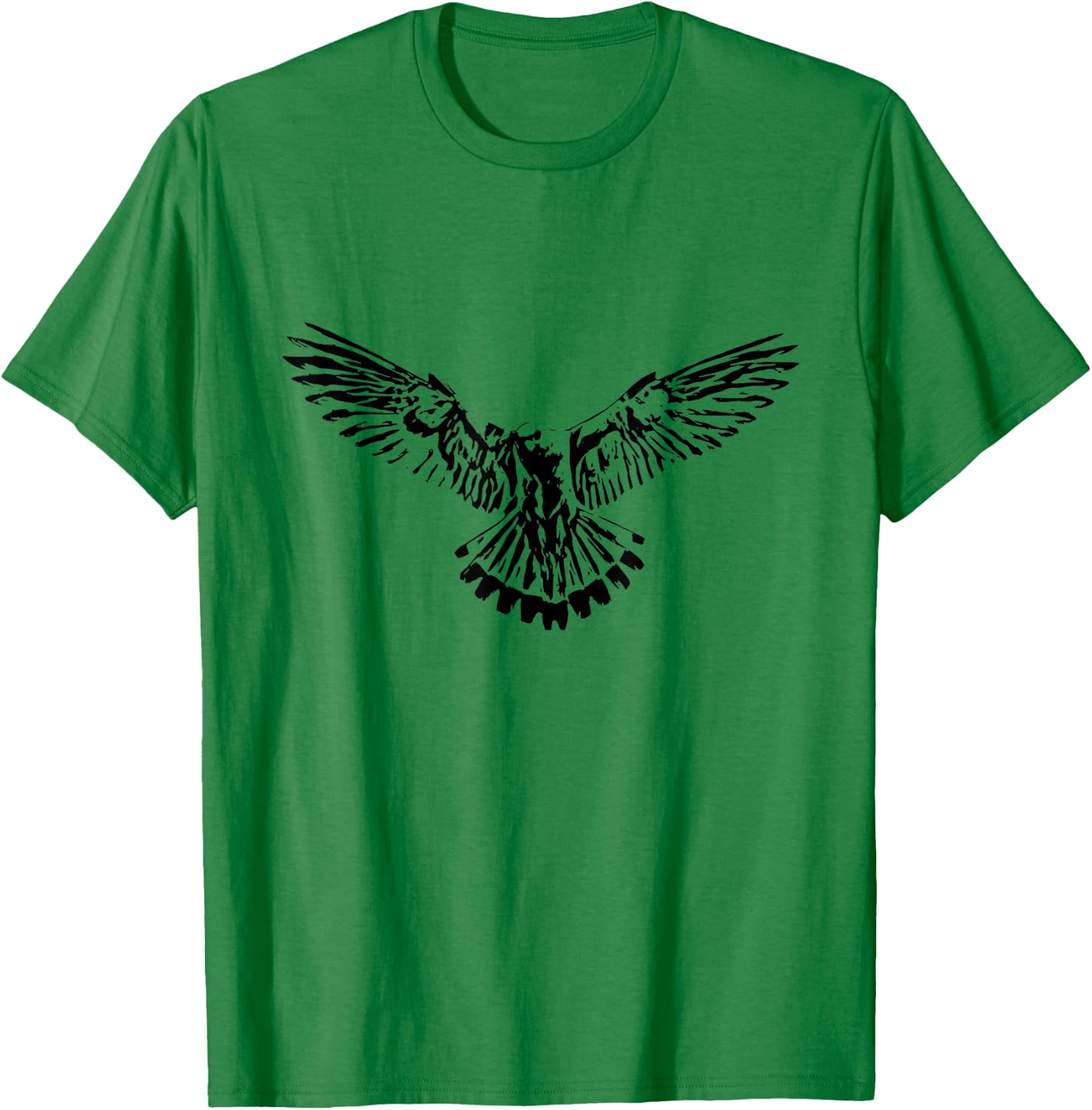 Hawk motif bird of prey T-Shirt - T-Shirt | Irish Green