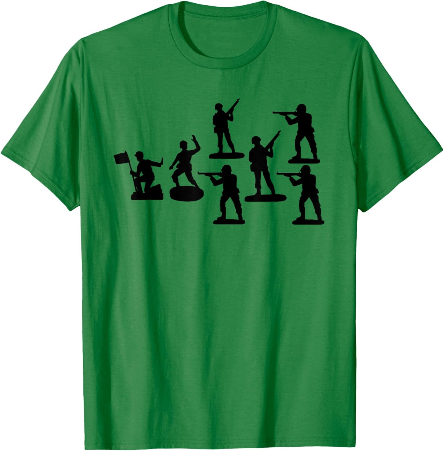Toy Soldiers | Cute Little Lovers Gift T-Shirt - T-Shirt | Irish Green