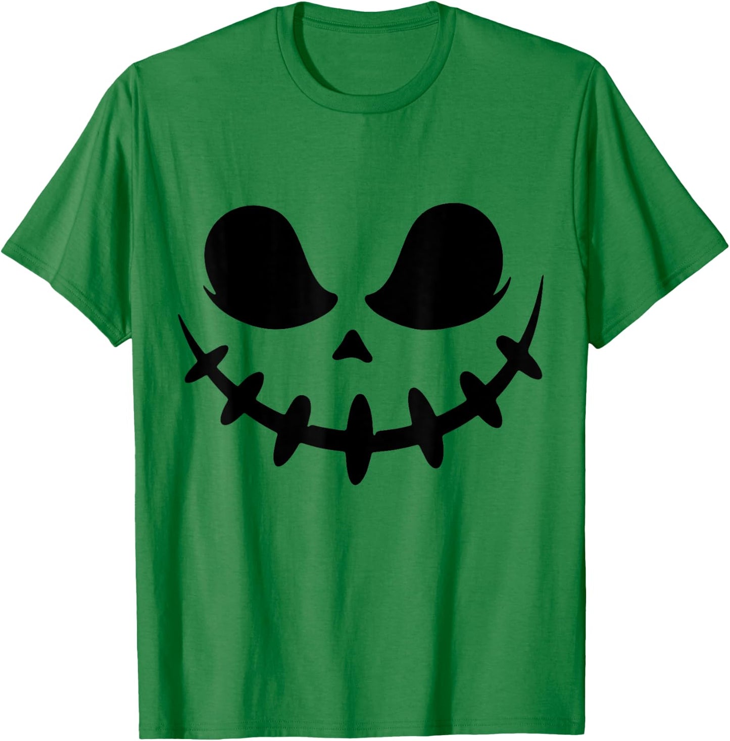 Pumpkin Jack O Lantern Face Jackolantern T-Shirt - T-Shirt | Irish Green