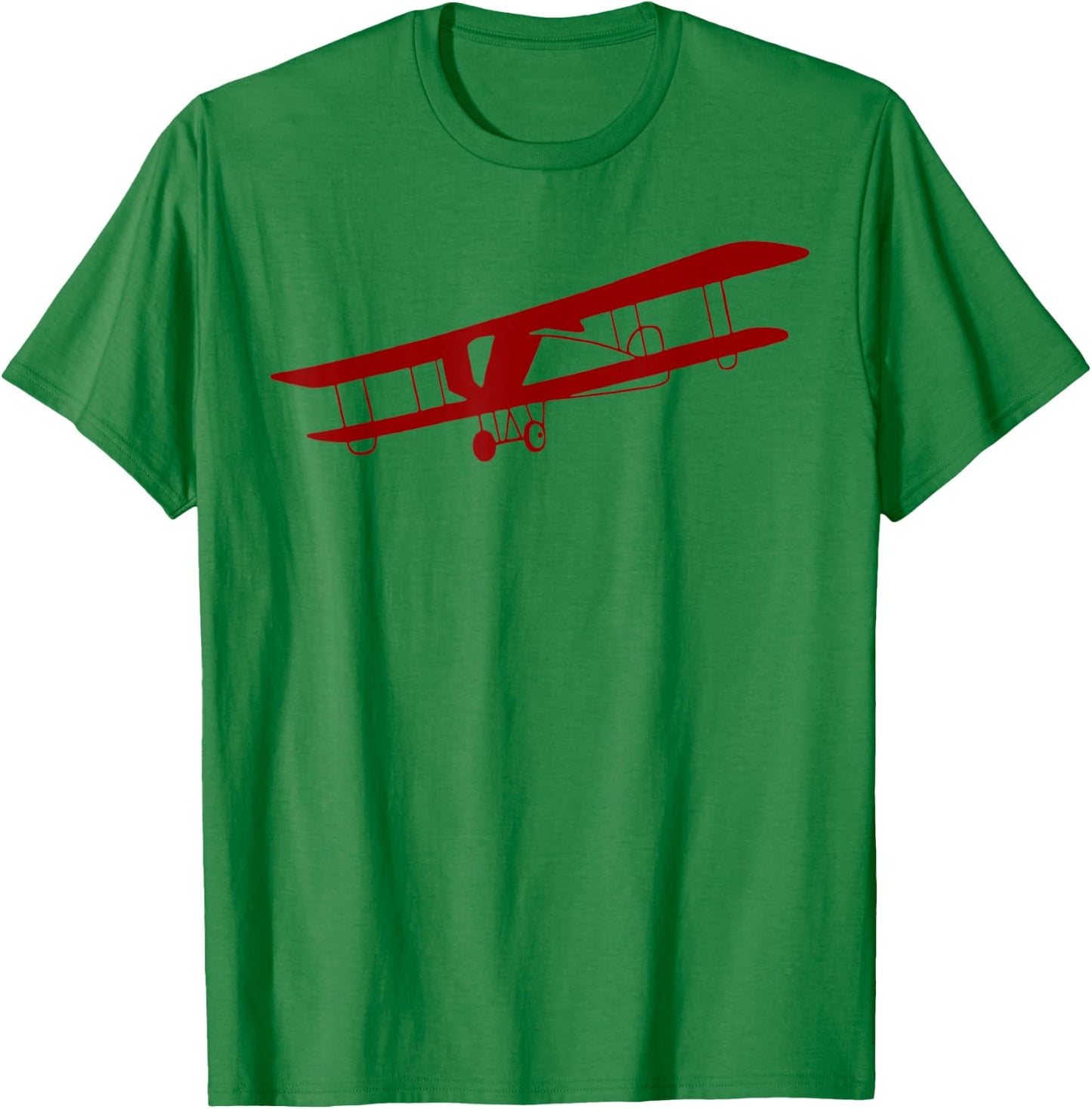 Plane Red Baron T-Shirt - T-Shirt | Irish Green