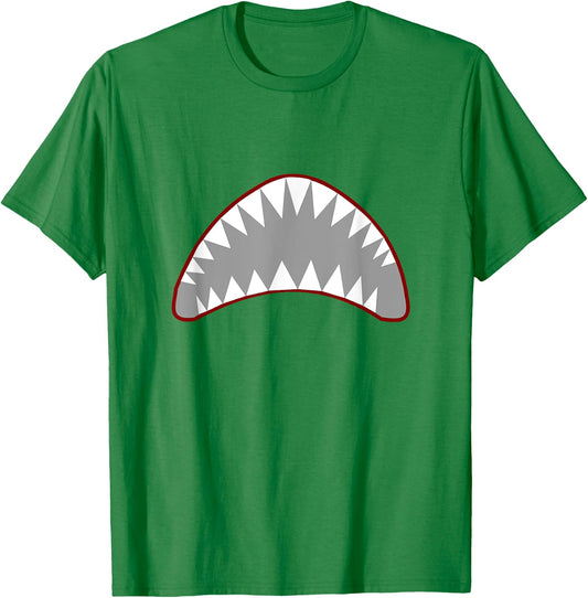 Shark Boy Shark Jaw T-Shirt - T-Shirt | Irish Green