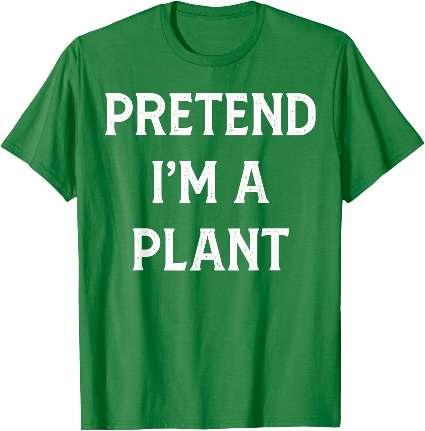 Funny Pretend I am A Plant Halloween Family Matching Party T-Shirt - T-Shirt | Irish Green