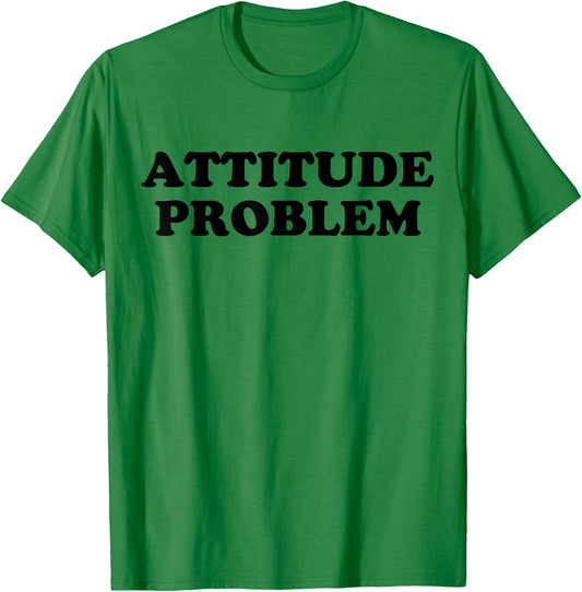 I Heart My Attitude Problem - Funny Matching Couples T-Shirt - T-Shirt | Irish Green