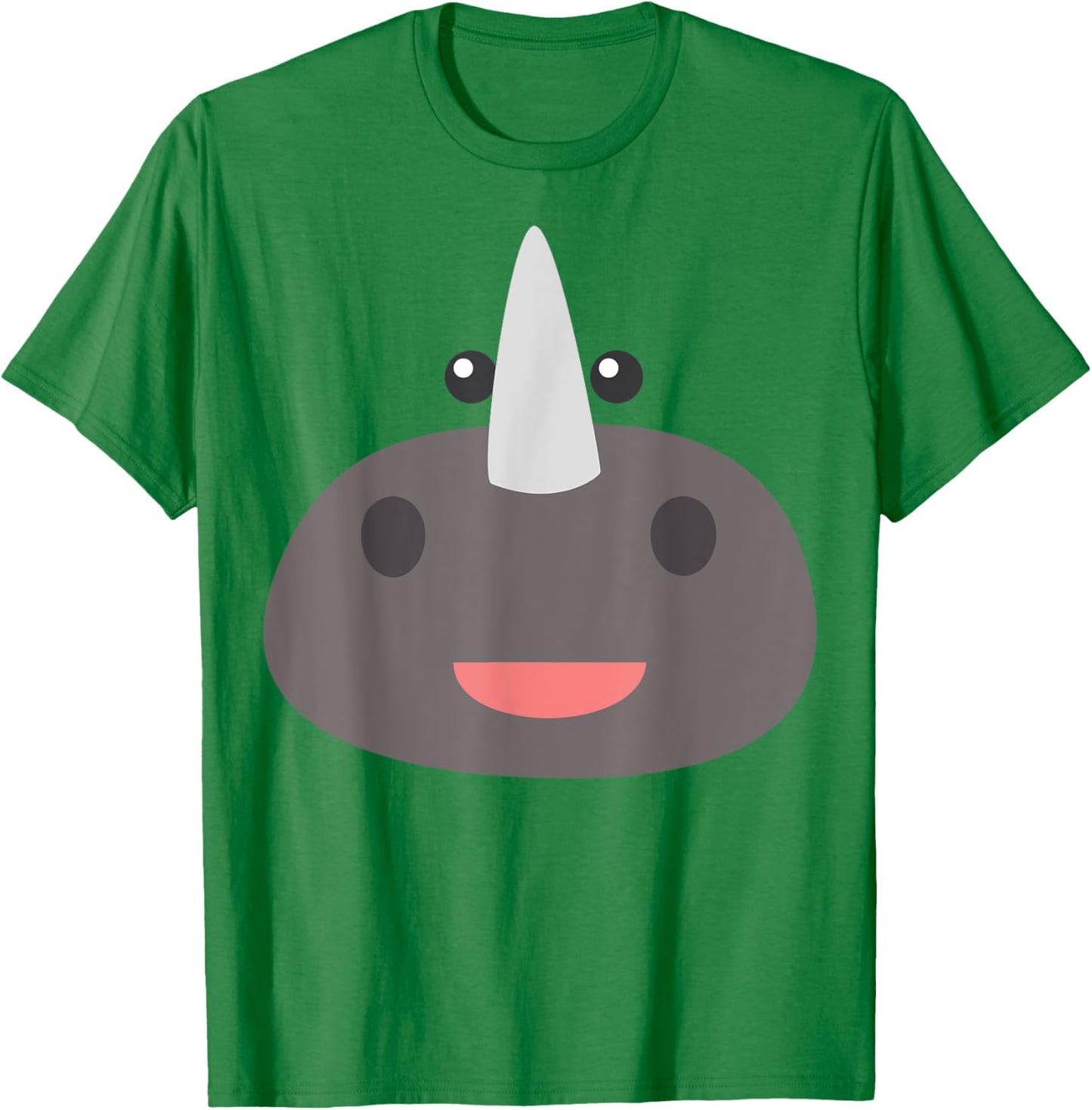 Rhino Halloween Costume DIY Rhinoceros Costume Kids T-Shirt - T-Shirt | Irish Green