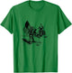 Vintage Apollo Moon Landing Artwork T-Shirt - T-Shirt | Irish Green