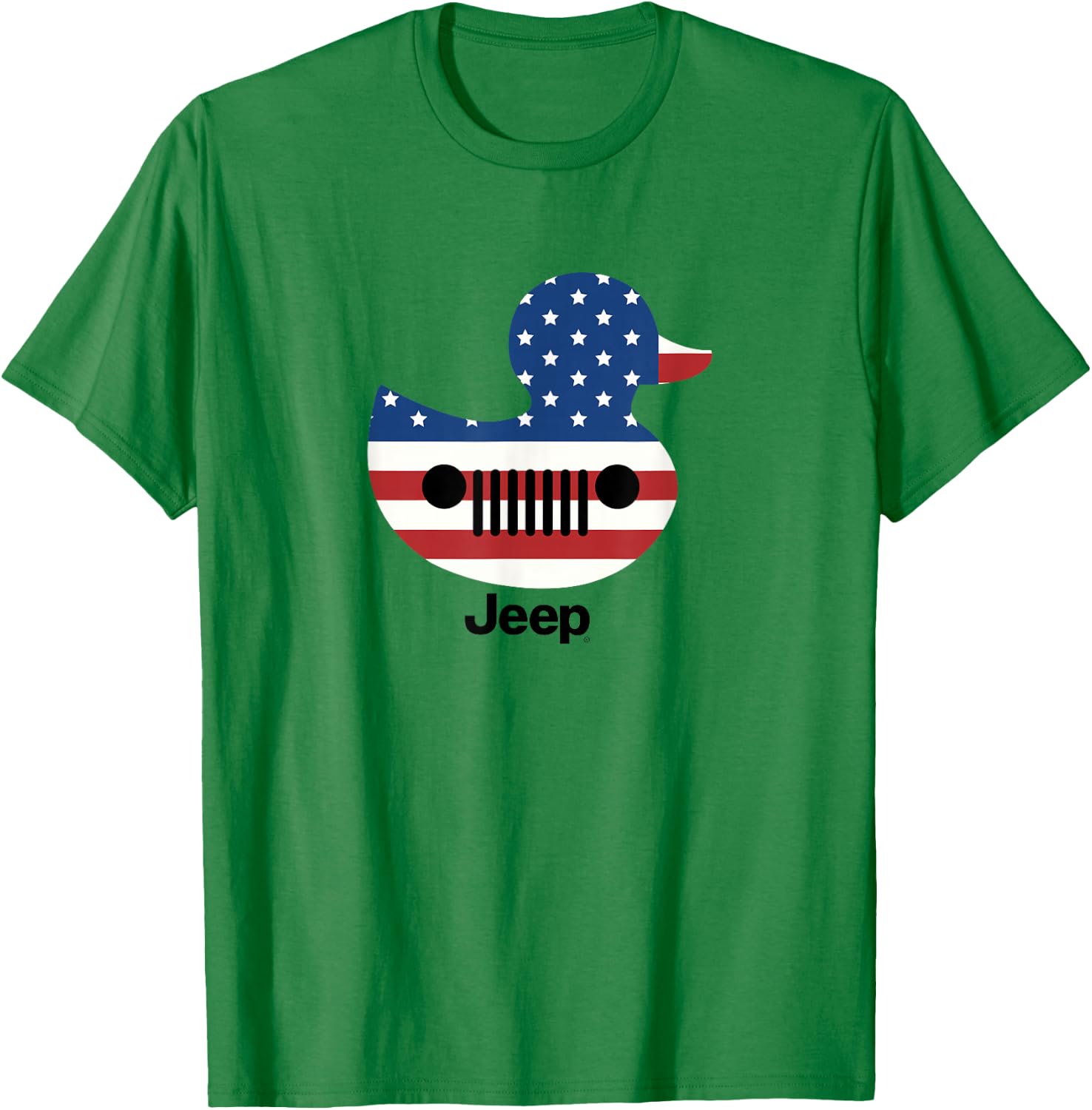 Jeep Duck Flag T-Shirt - T-Shirt | Irish Green