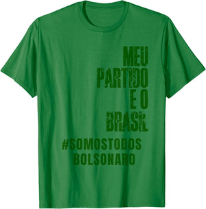 Camisa Do Bolsonaro - Bolsonaro Shirt 2018 Presidente T-Shirt - T-Shirt | Irish Green