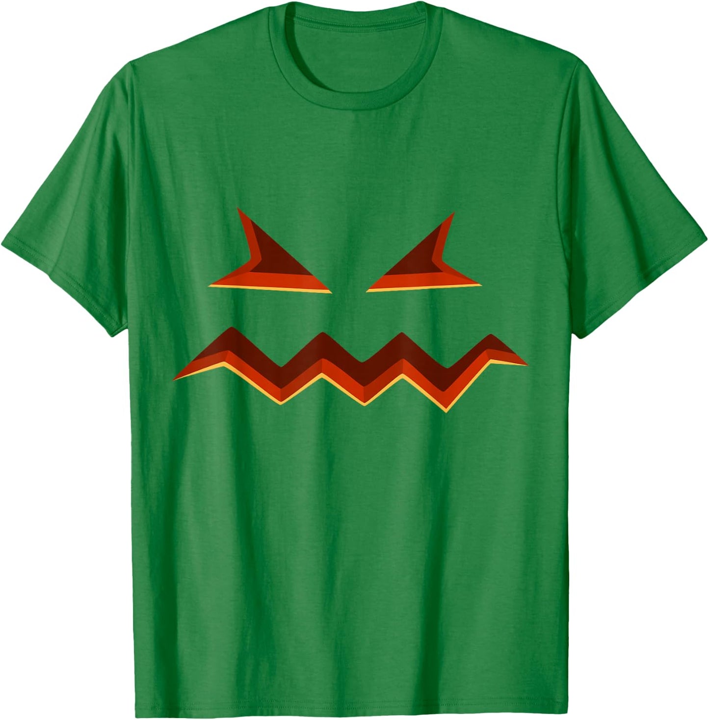 Pumpkin Jack O Lantern Face Jackolantern T-Shirt - T-Shirt | Irish Green
