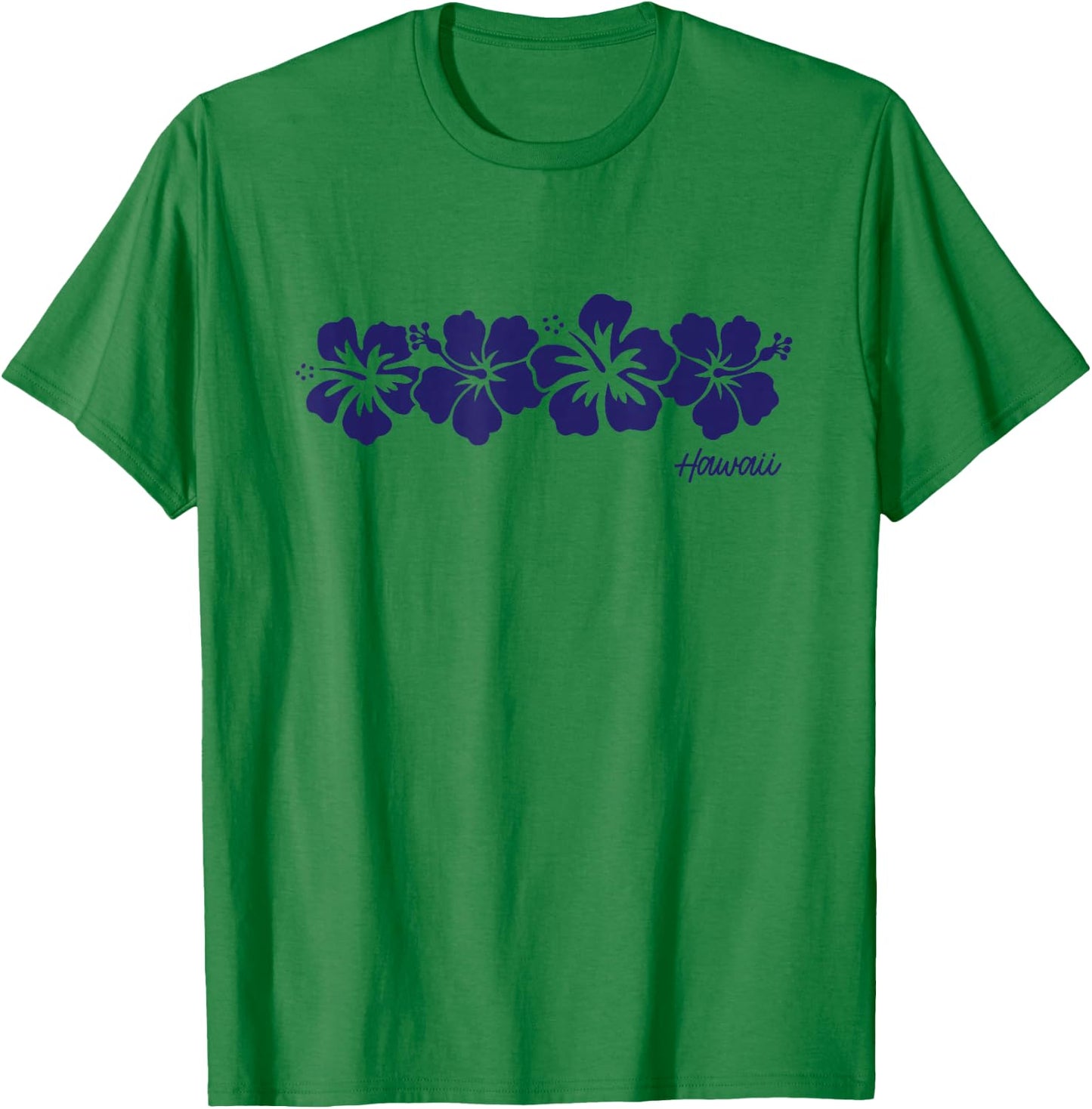 Hawaii Hibiscus Flower Aloha Hawaiian Vacation Souvenir T-Shirt - T-Shirt | Irish Green