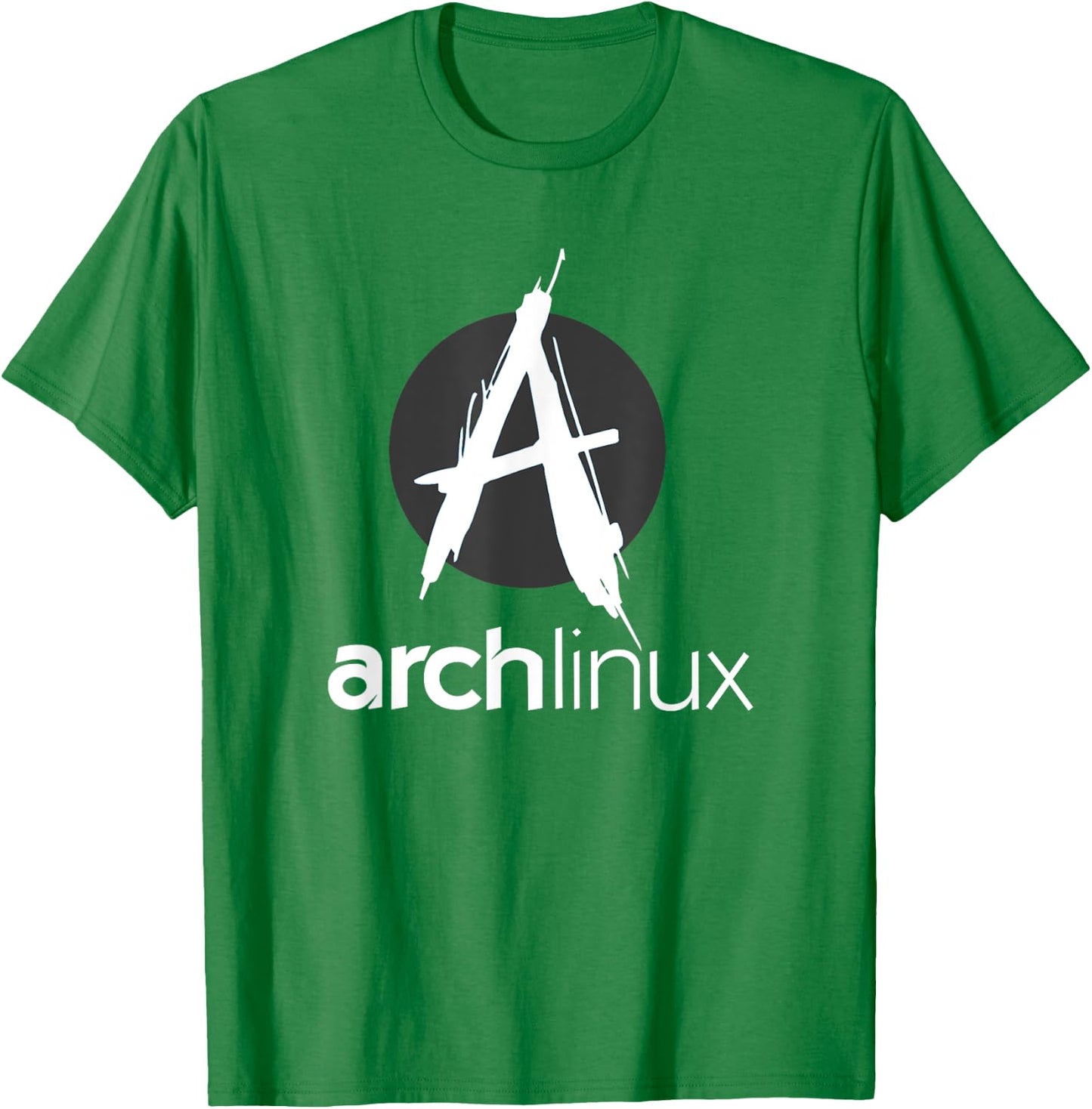 Arch Linux lover tagline and Logo Open Source Os T-Shirt - T-Shirt | Irish Green