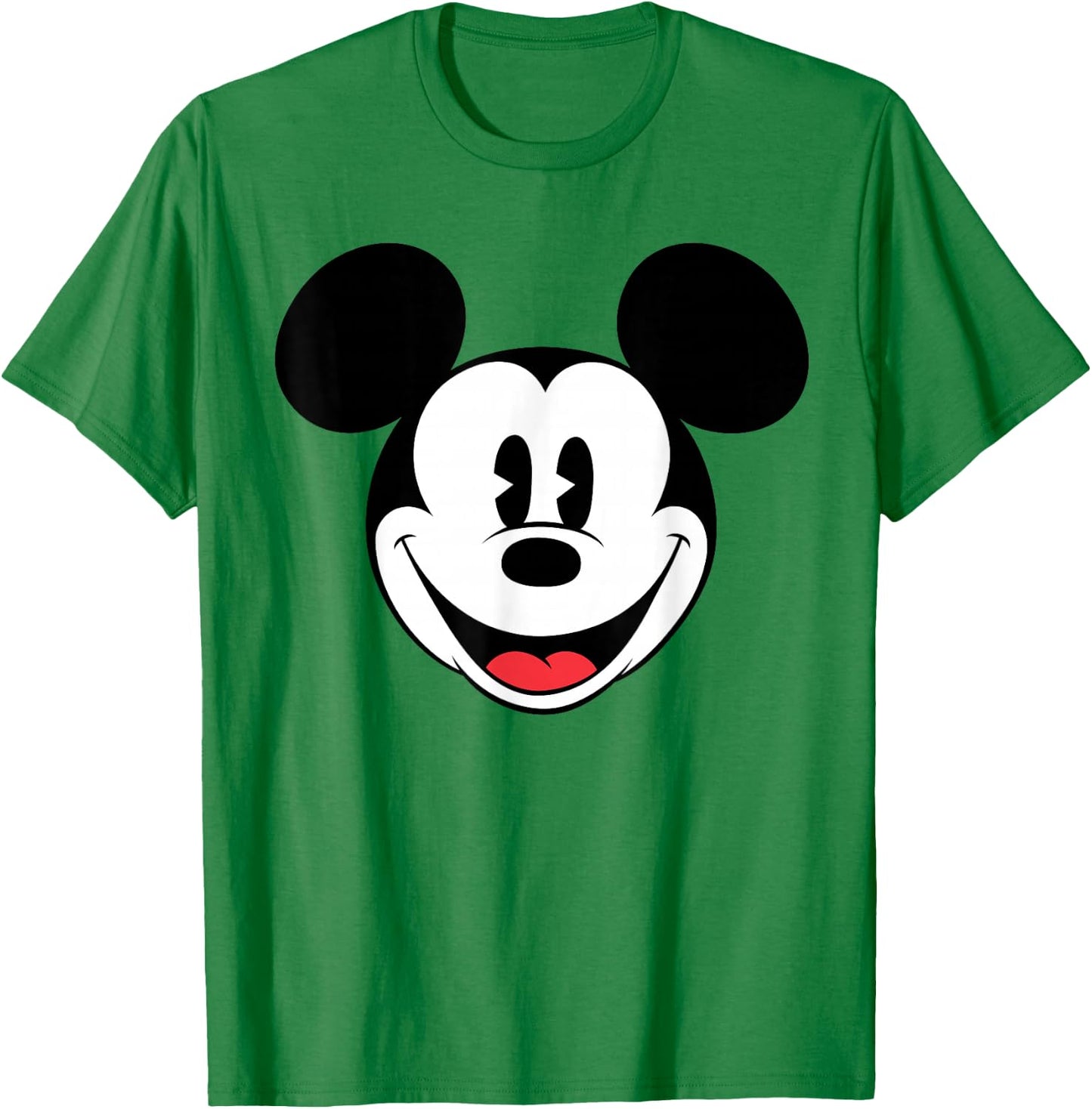 Disney - Mickey Mouse Face T-Shirt - T-Shirt | Irish Green