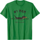 Black Lab #1 Mom - Labrador Retriever Owner Mother's Day T-Shirt - T-Shirt | Irish Green