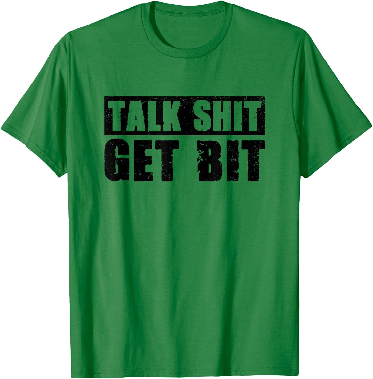 Talk Shit Get Bit Dog Training Animal Lover Dog Trainer Women T-Shirt - T-Shirt | Irish Green