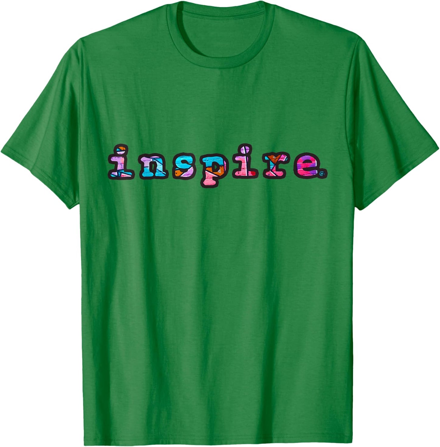 inspire Brand Graffiti Hip Hop Street Wear Gifts Men Women T-Shirt - T-Shirt | Irish Green