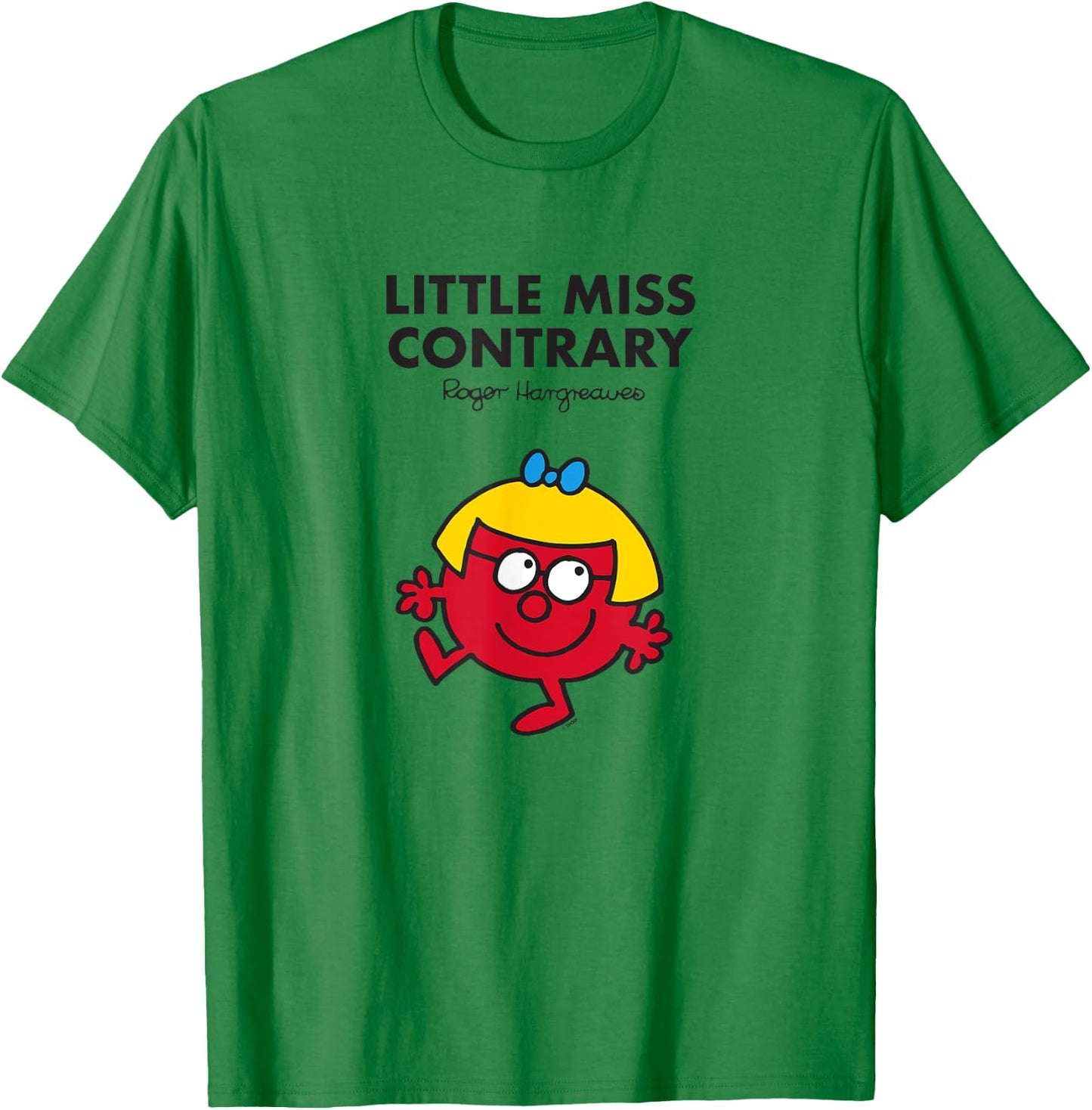 Mr. Men Little Miss Contrary T-Shirt - T-Shirt | Irish Green