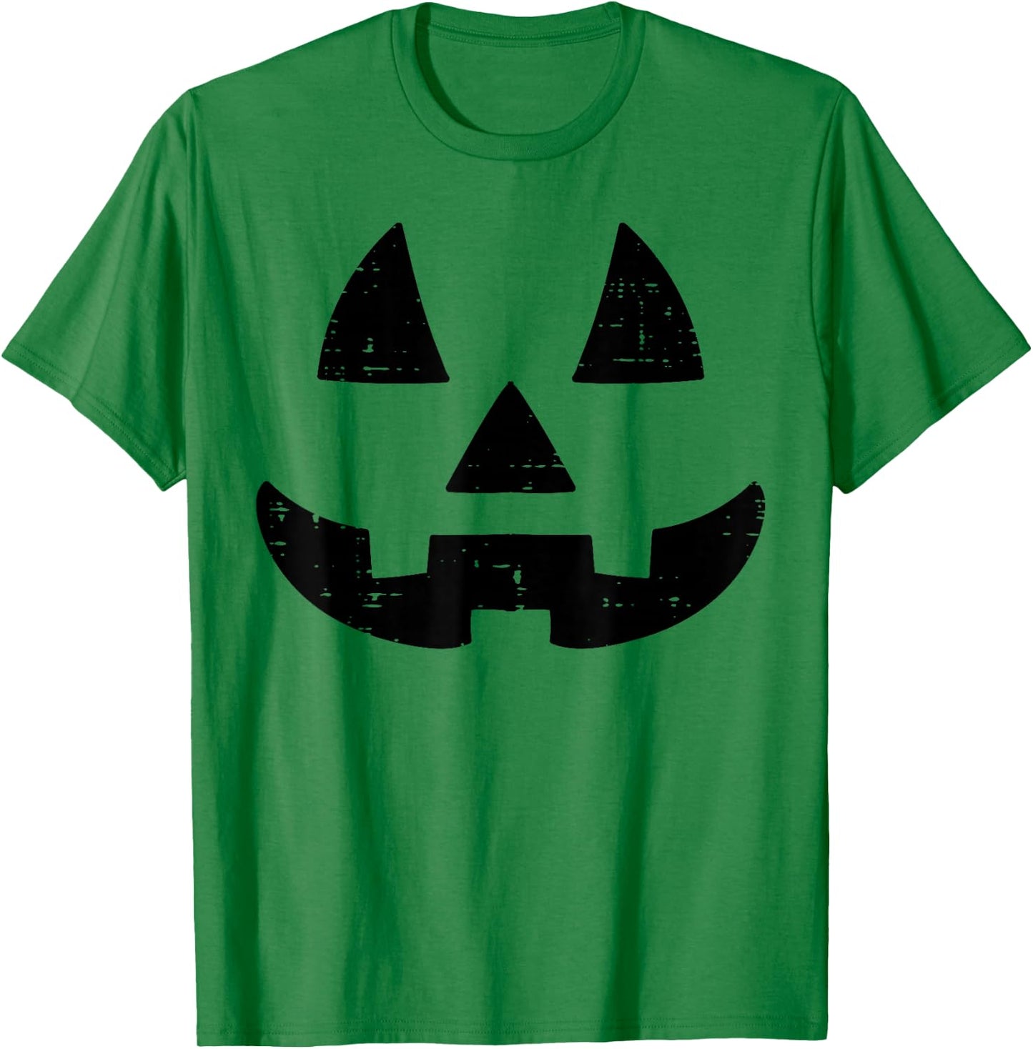 Jack O Lantern Face Cute Halloween Costume Men Women Kids T-Shirt - T-Shirt | Irish Green