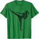 Kickboxing Kickboxer Karate Girls Women Kids T-Shirt - T-Shirt | Irish Green