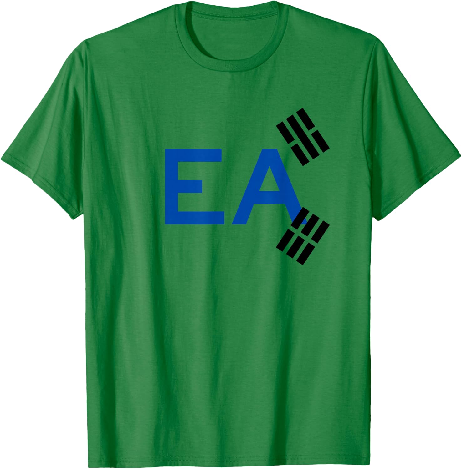 EA - Korea Two Part Combo Design - Korean Flag Part 2 T-Shirt - T-Shirt | Irish Green