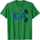 EA - Korea Two Part Combo Design - Korean Flag Part 2 T-Shirt - T-Shirt | Irish Green