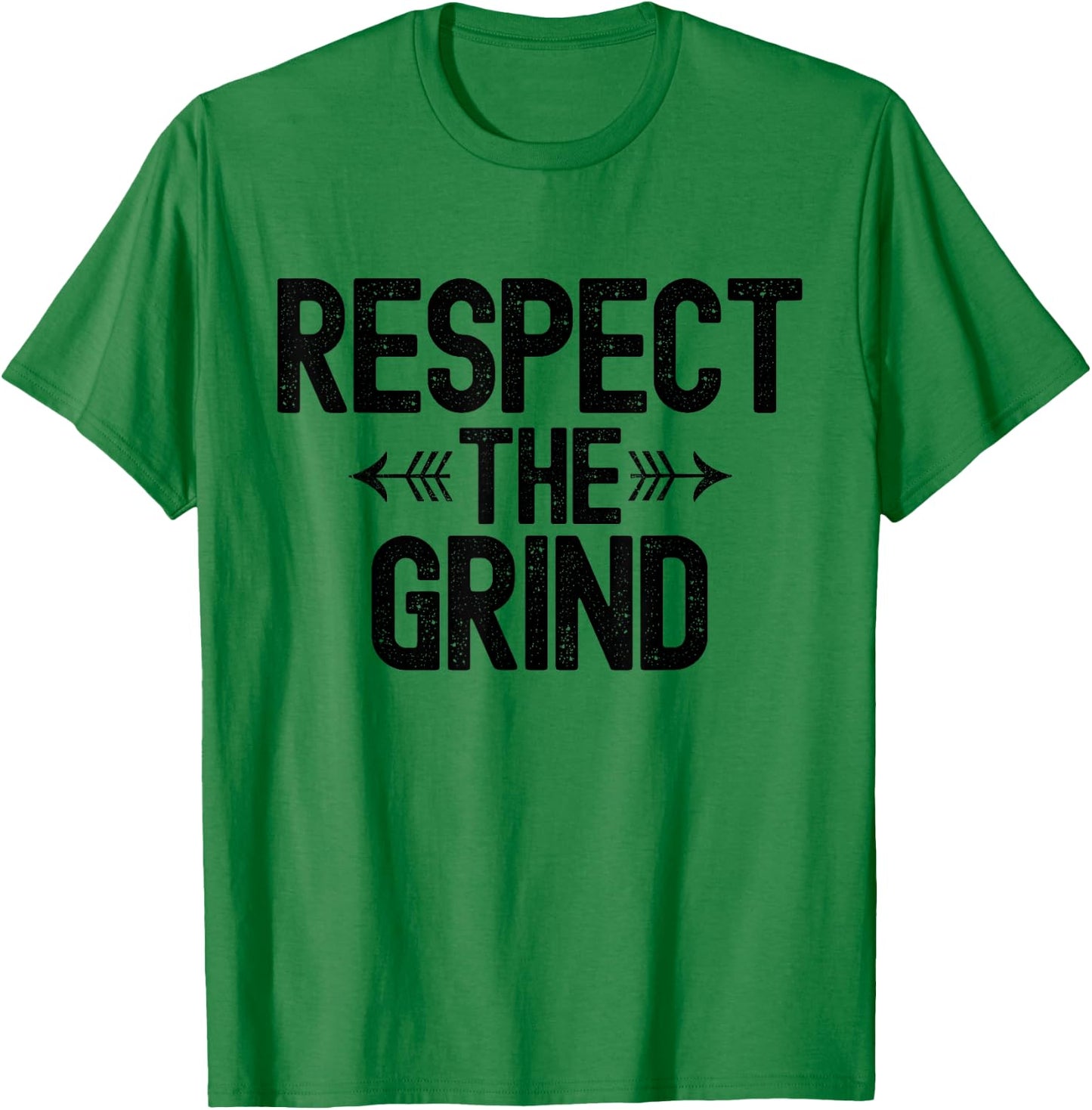 Vintage Respect The Grind T-Shirt - T-Shirt | Irish Green