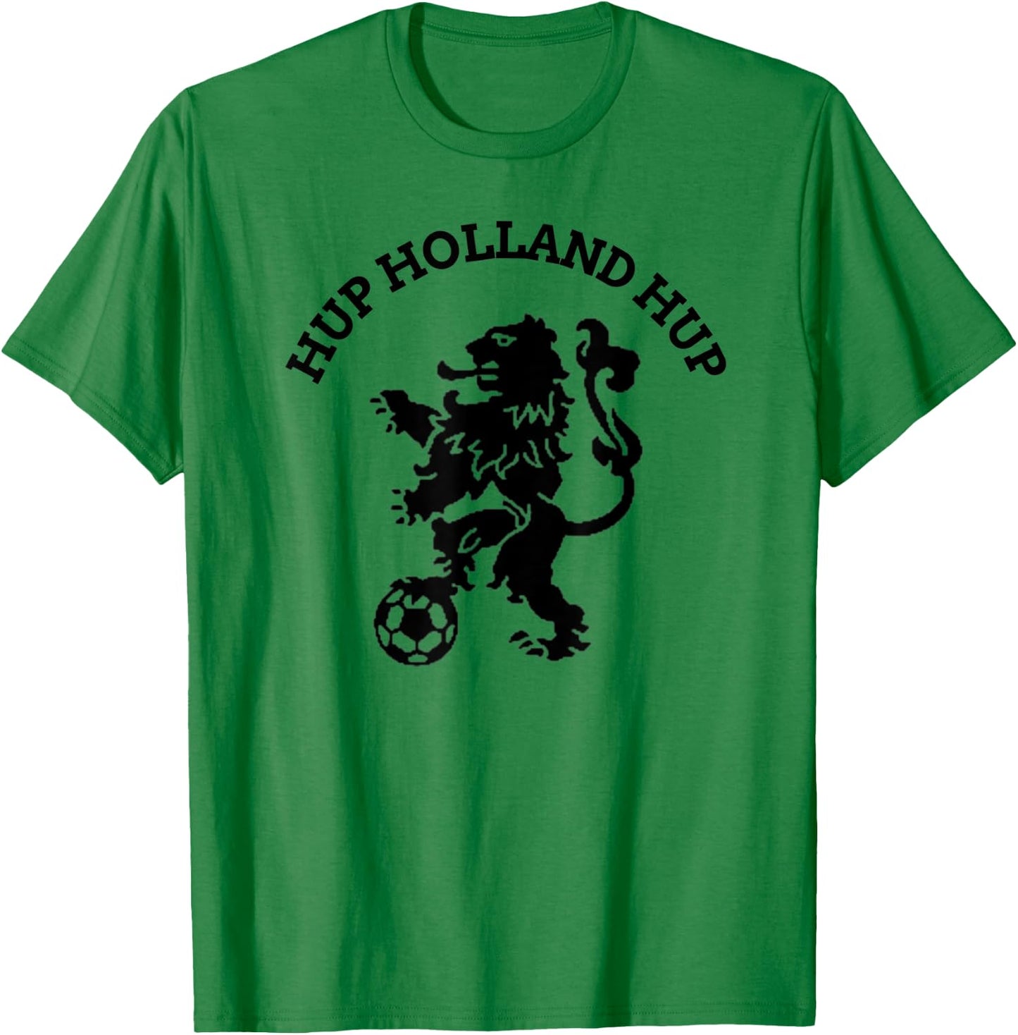 Hup Holland Hup Orange Football Soccer Ball Travel T-Shirt - T-Shirt | Irish Green
