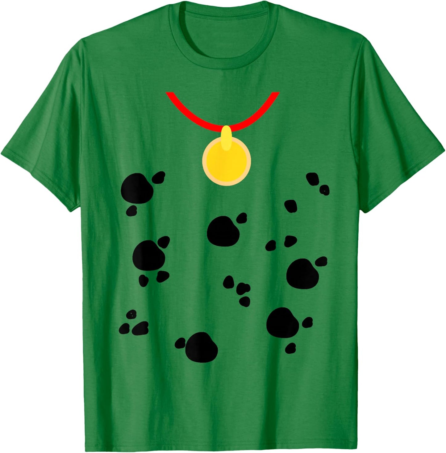 Dalmatian Dog Halloween Costume Matching Group Kids Toddler T-Shirt - T-Shirt | Irish Green