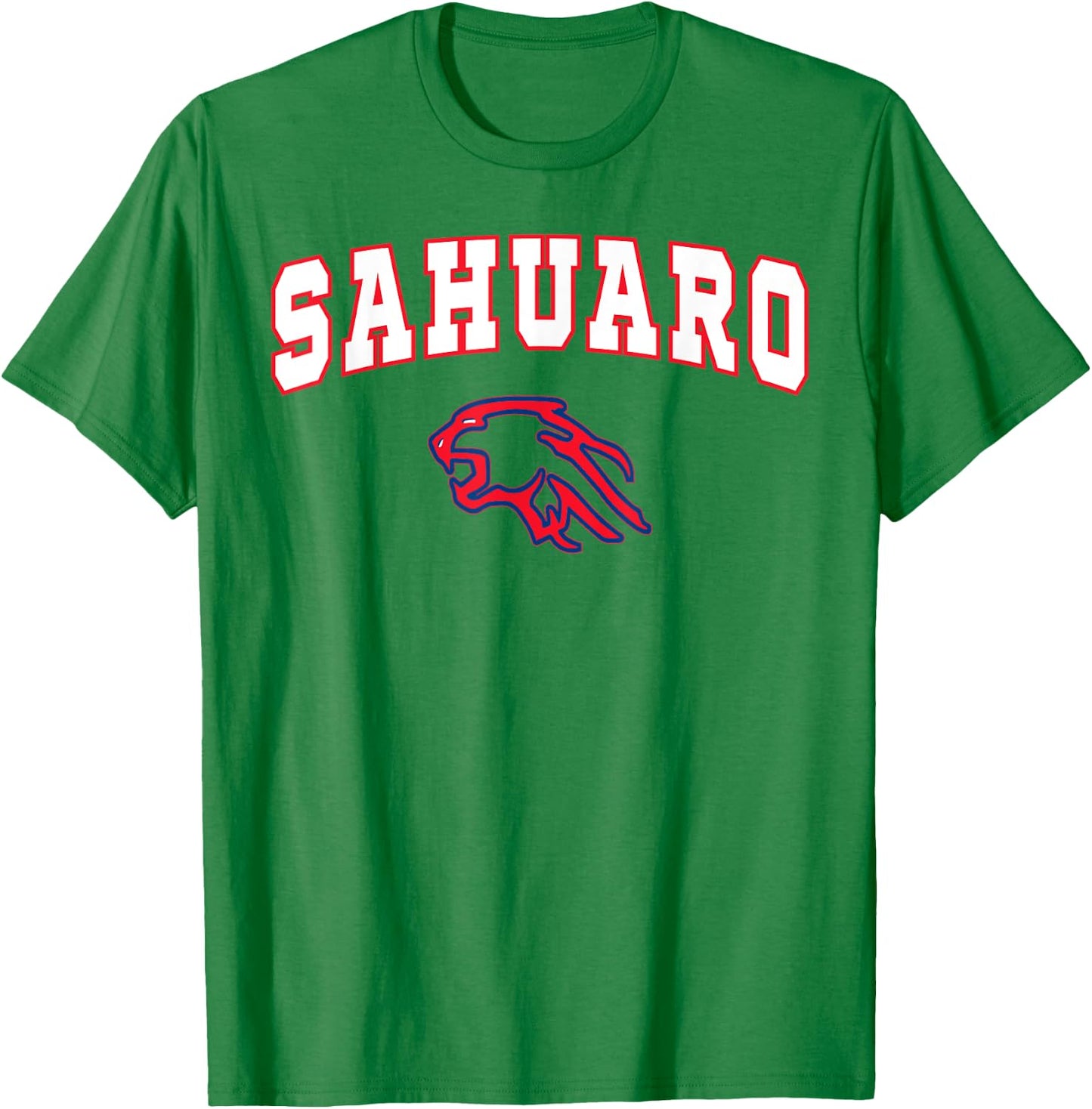 Sahuaro High School Cougars C2 T-Shirt - T-Shirt | Irish Green