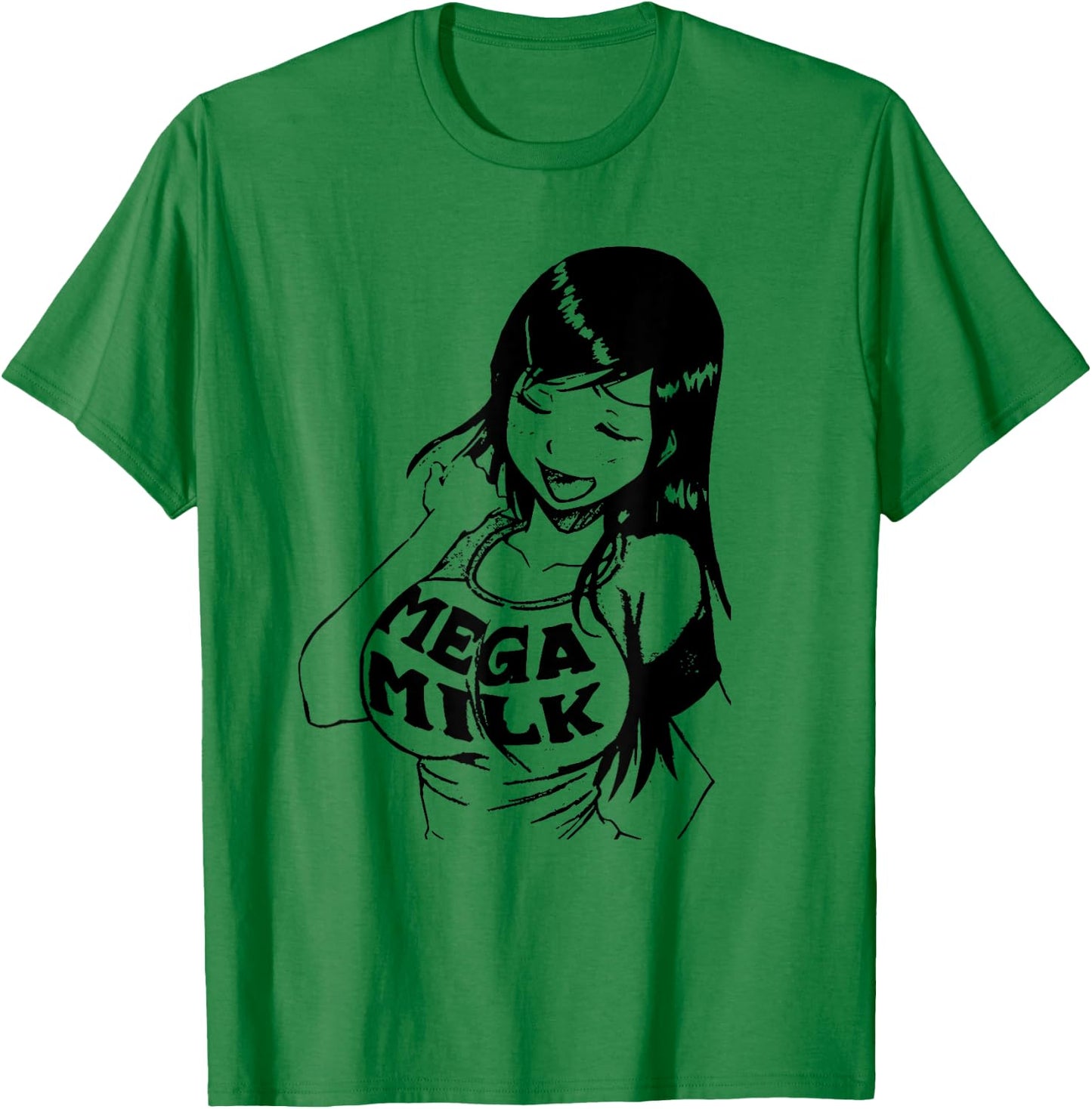 Mega Milk - Titty Monster T-Shirt - T-Shirt | Irish Green
