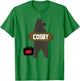 Cosby, Tennessee Smoky Mountains Hitchhiking Bear T-Shirt - T-Shirt | Irish Green