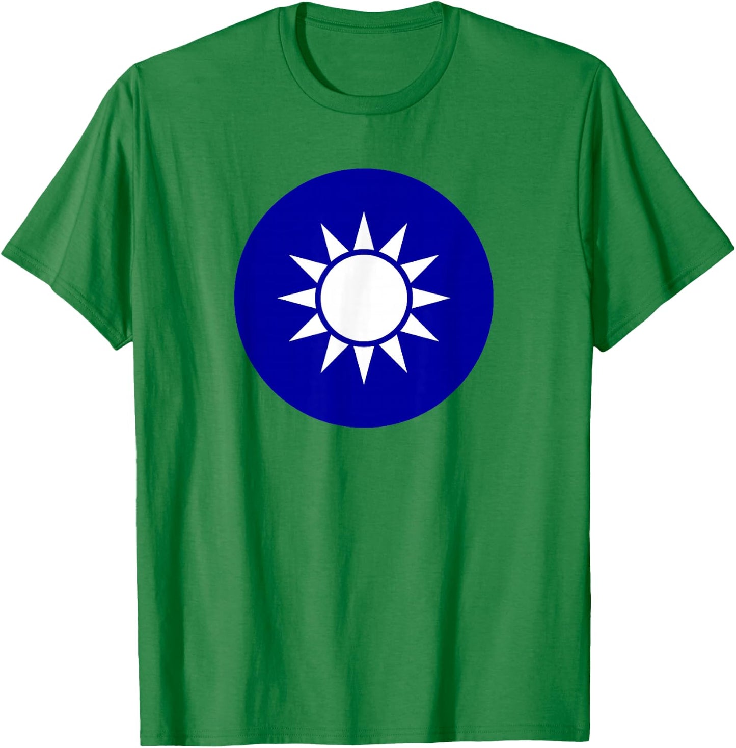 Taiwan Flag Taiwanese Emblem Roundel Taipei T-Shirt - T-Shirt | Irish Green