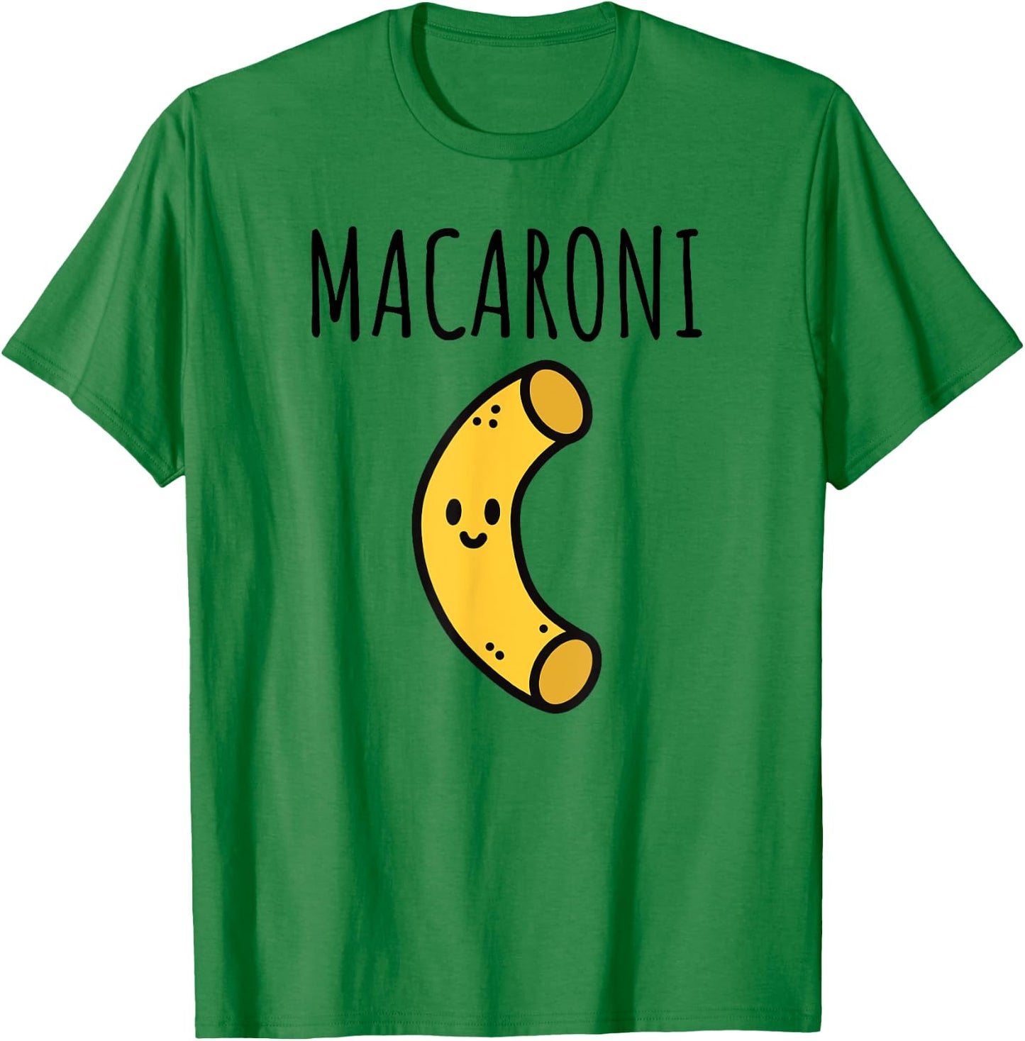 Macaroni Cheese Matching Couple Costume BFF Halloween Funny T-Shirt - T-Shirt | Irish Green