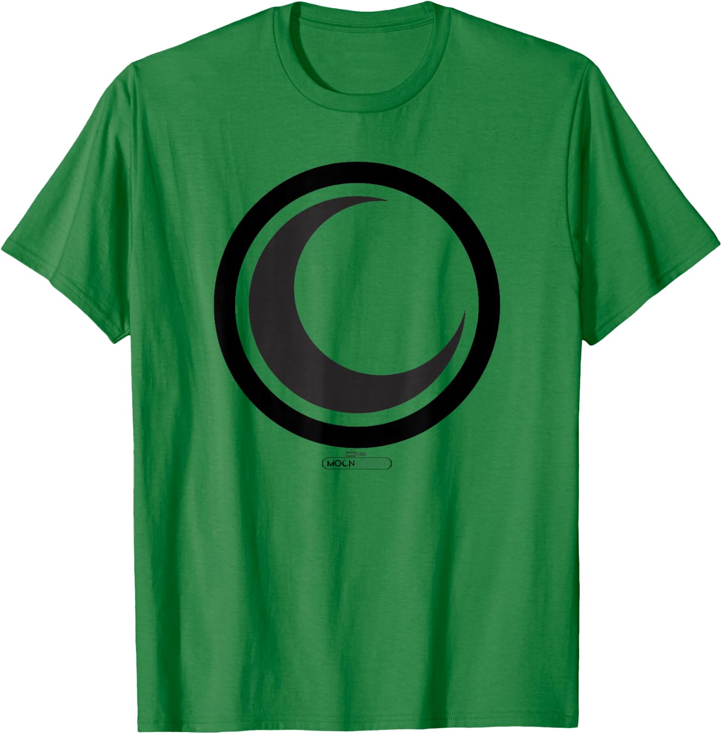 Marvel Moon Knight Crescent Moon Icon Dark T-Shirt - T-Shirt | Irish Green