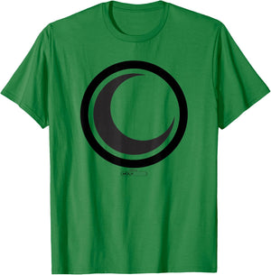 Marvel Moon Knight Crescent Moon Icon Dark T-Shirt - T-Shirt | Irish Green