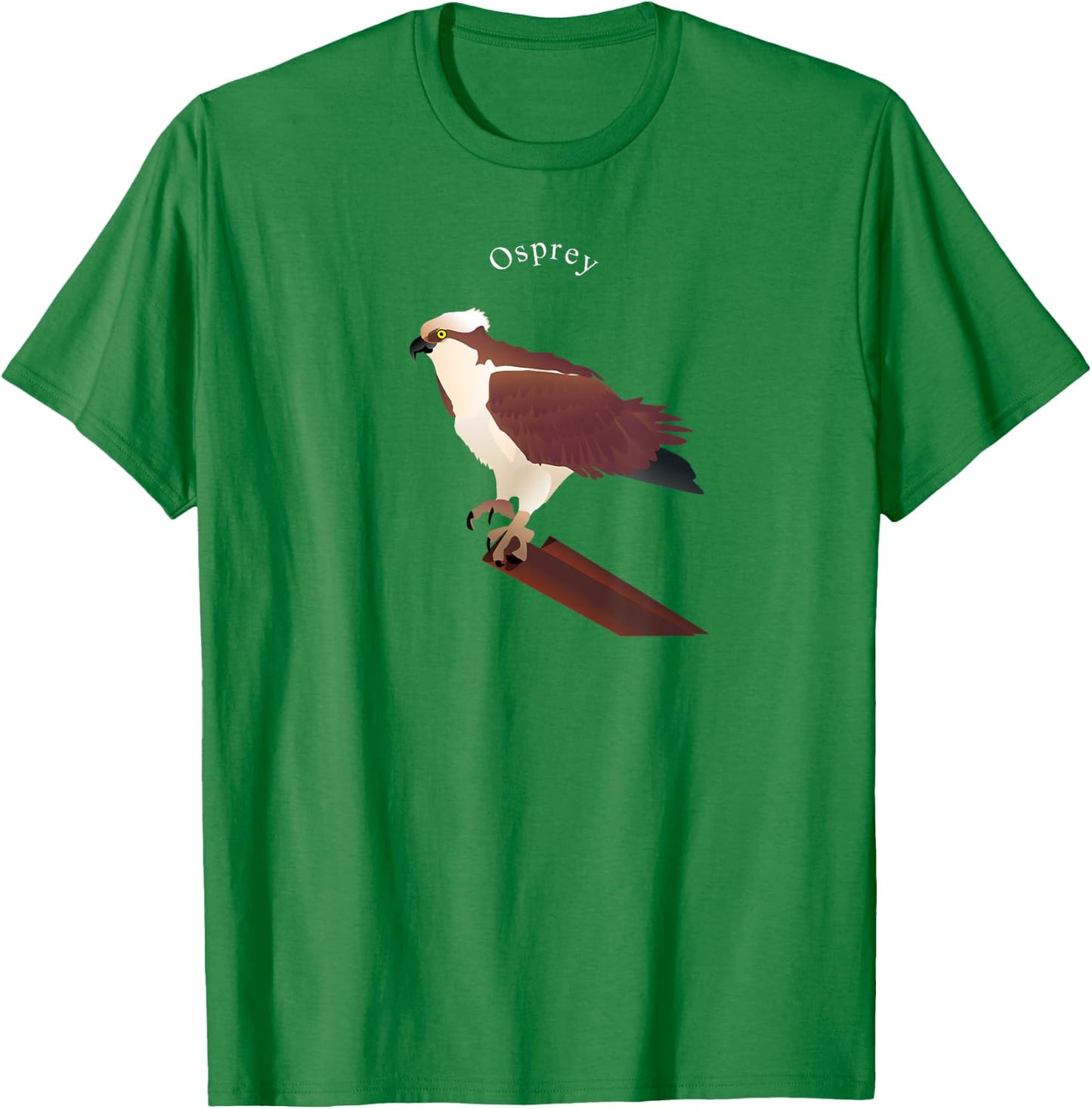 Osprey Hawk Bird Lover T-Shirt - T-Shirt | Irish Green