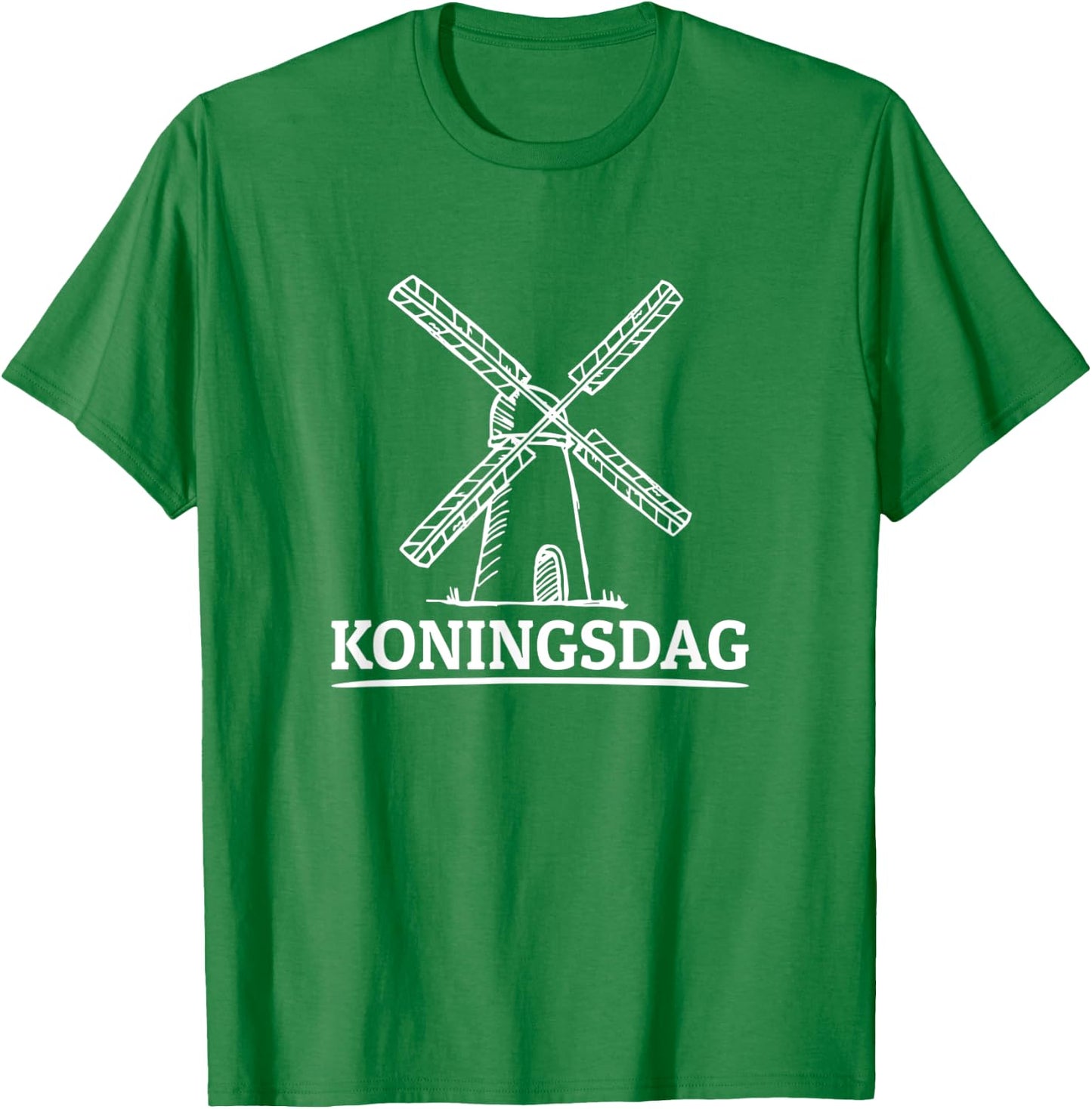 Koningsdag Kingsday Party Dutch Netherlands T-Shirt - T-Shirt | Irish Green