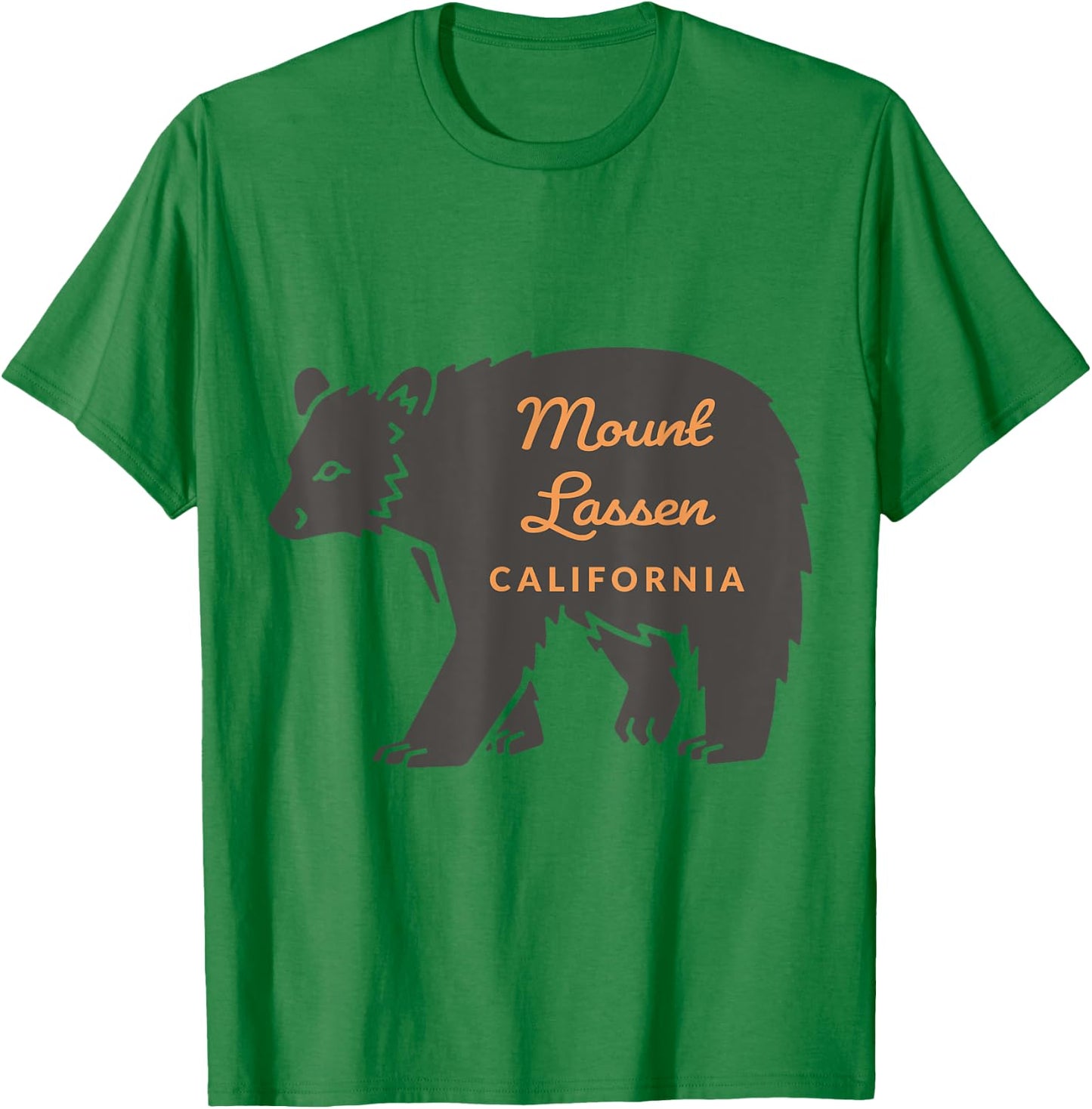 Mount Lassen Souvenir T-Shirt - T-Shirt | Irish Green