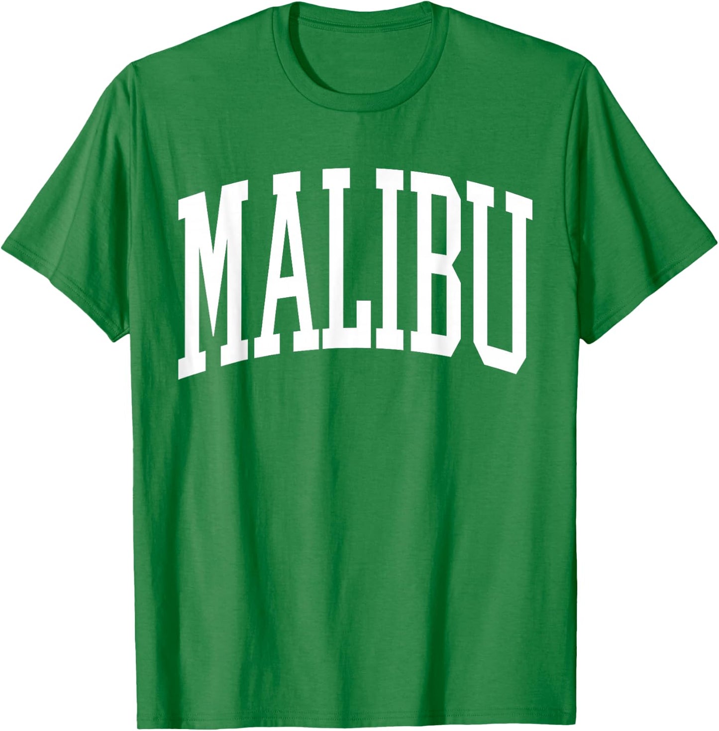 Preppy Trendy Malibu California T-Shirt - T-Shirt | Irish Green