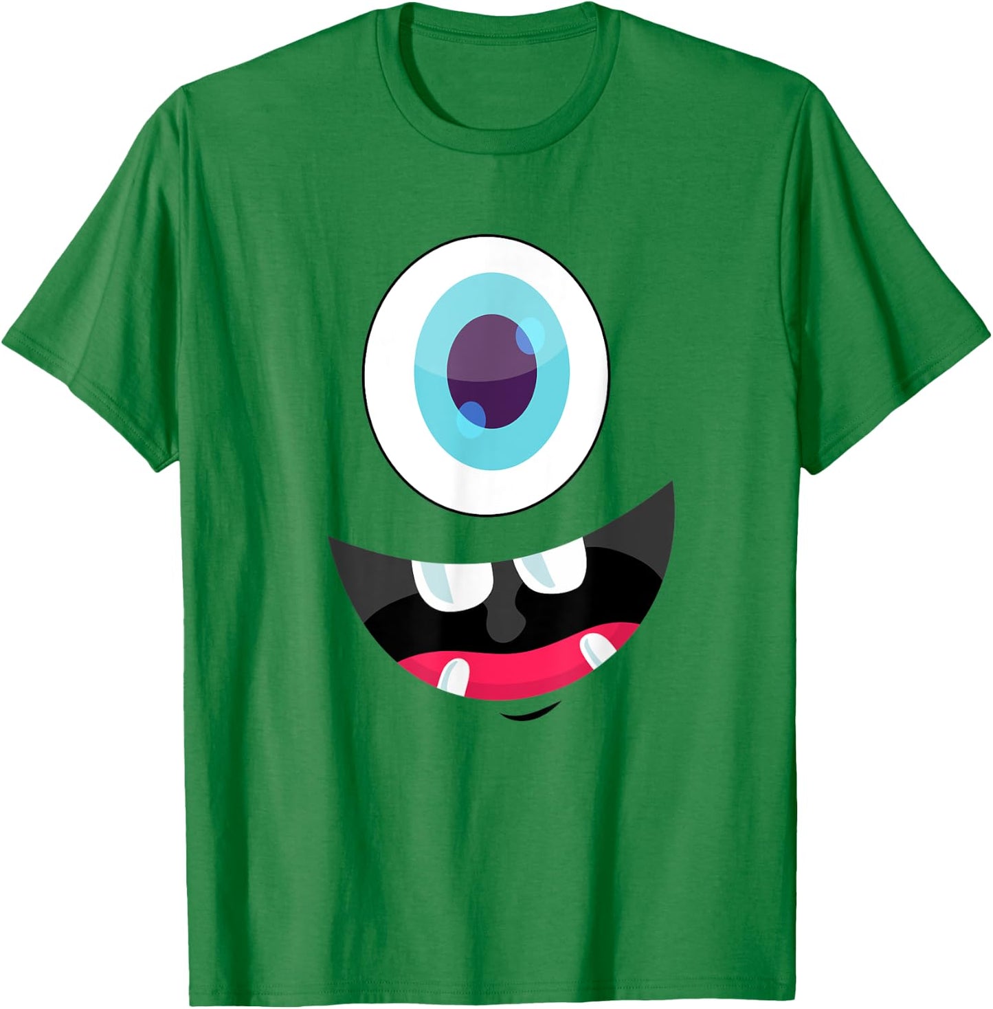 Halloween Shirt - Monster Face Halloween Costume Shirt Gift T-Shirt - T-Shirt | Irish Green