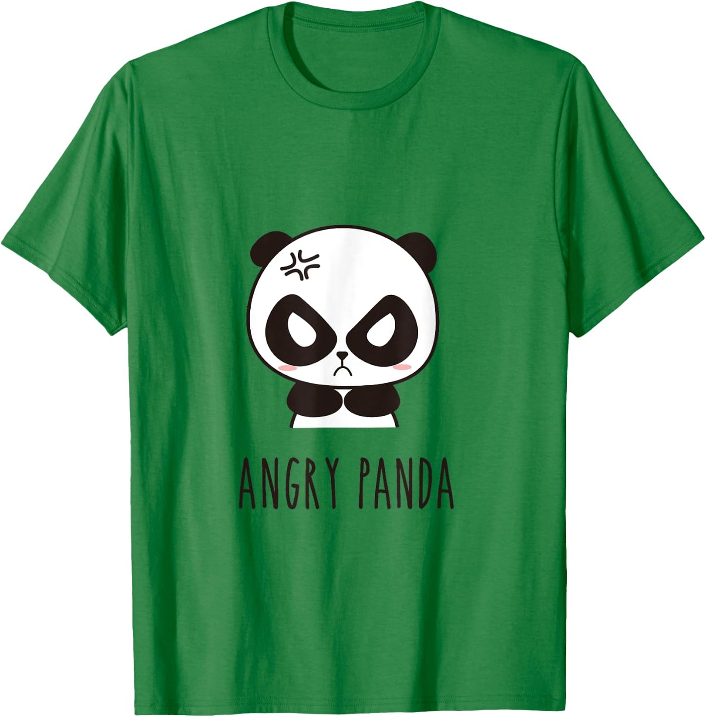 Cute Little ANGRY Panda. This Is How I Roll T-Shirt - T-Shirt | Irish Green