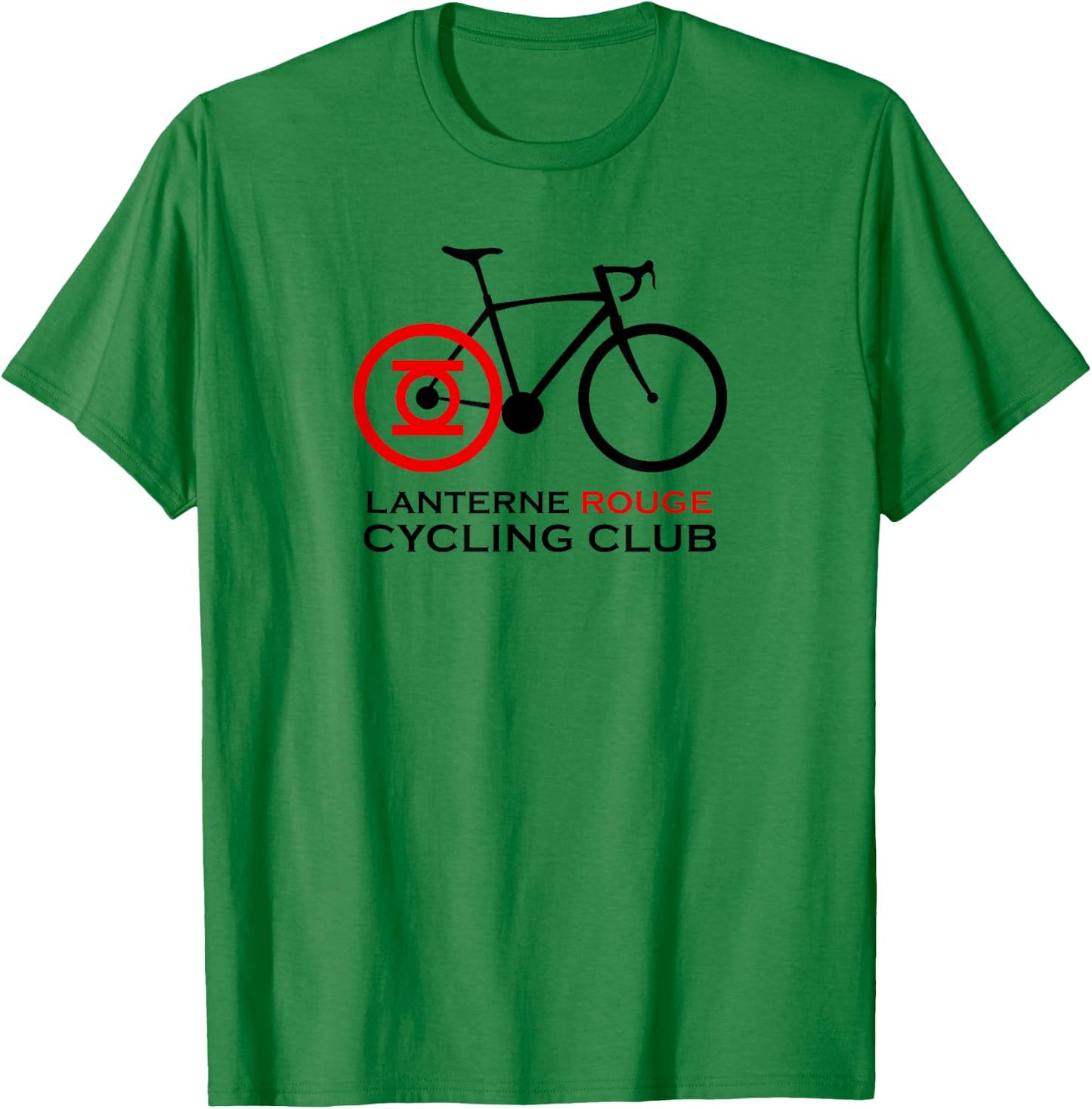 Lanterne Rouge Cycling Club T-Shirt - T-Shirt | Irish Green