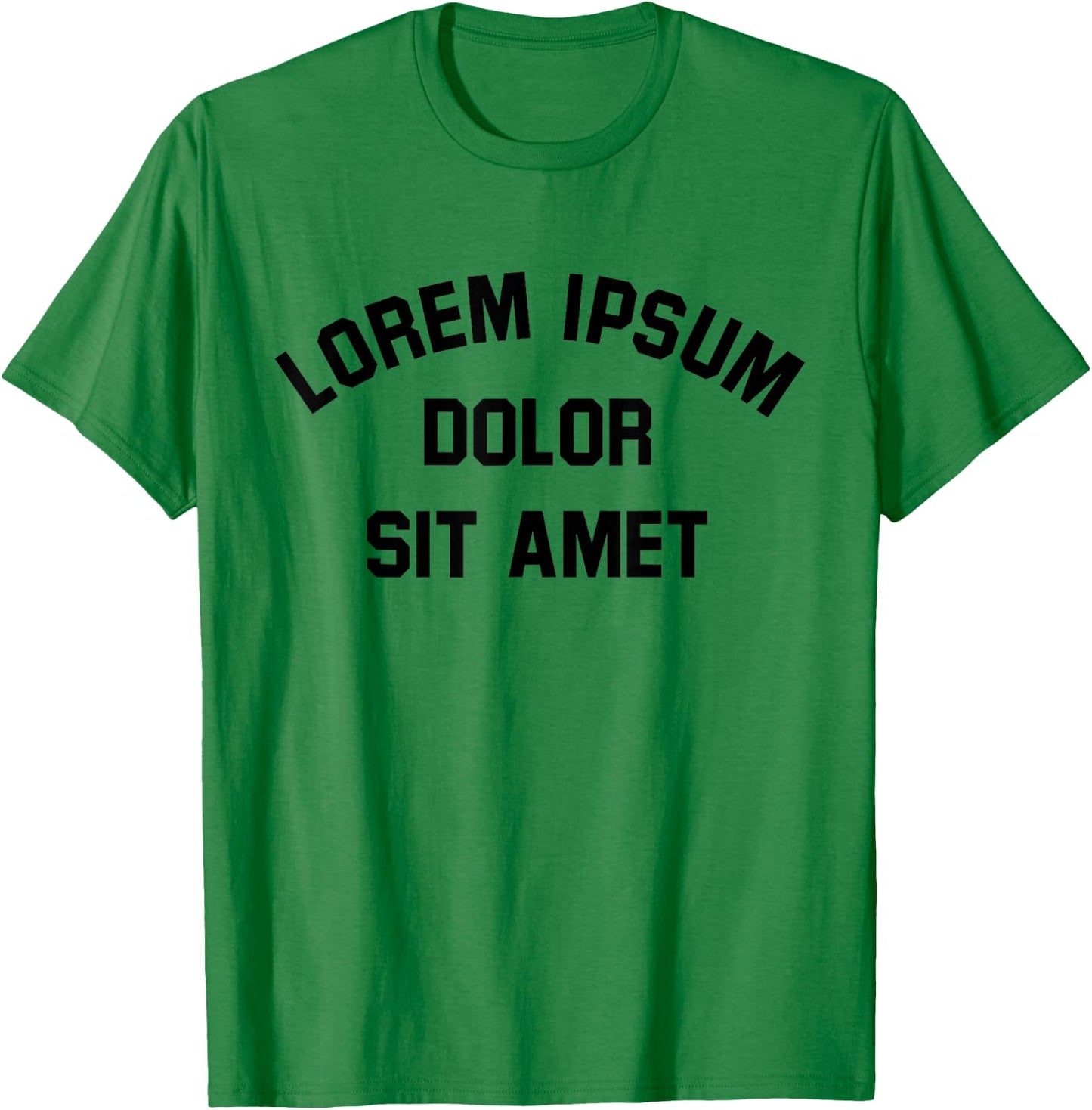 Lorem Ipsum Dolor Sit Amet Graphic Designer Web UX UI Funny T-Shirt - T-Shirt | Irish Green