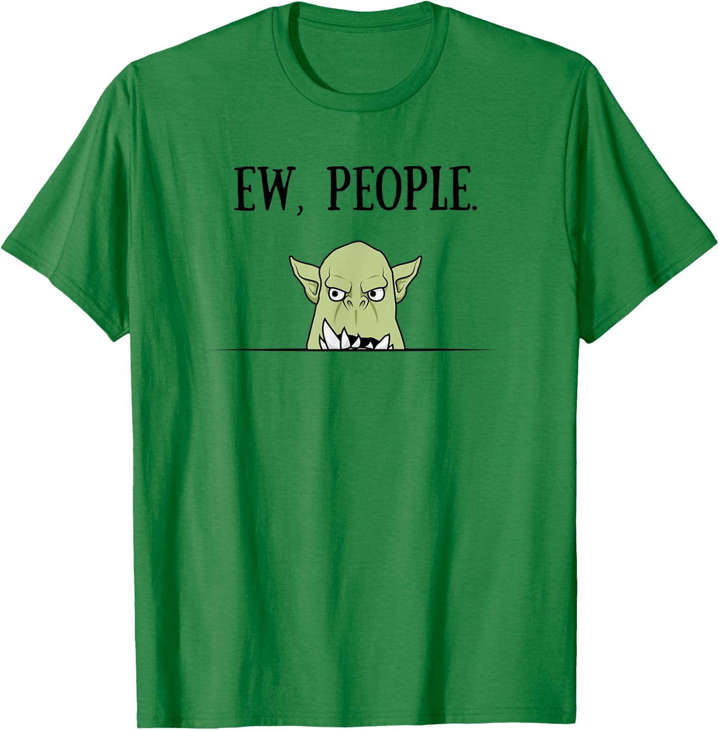 Introvert Gamer Shirt | Role Playing RPG Orc Gaming T-Shirt - T-Shirt | Irish Green