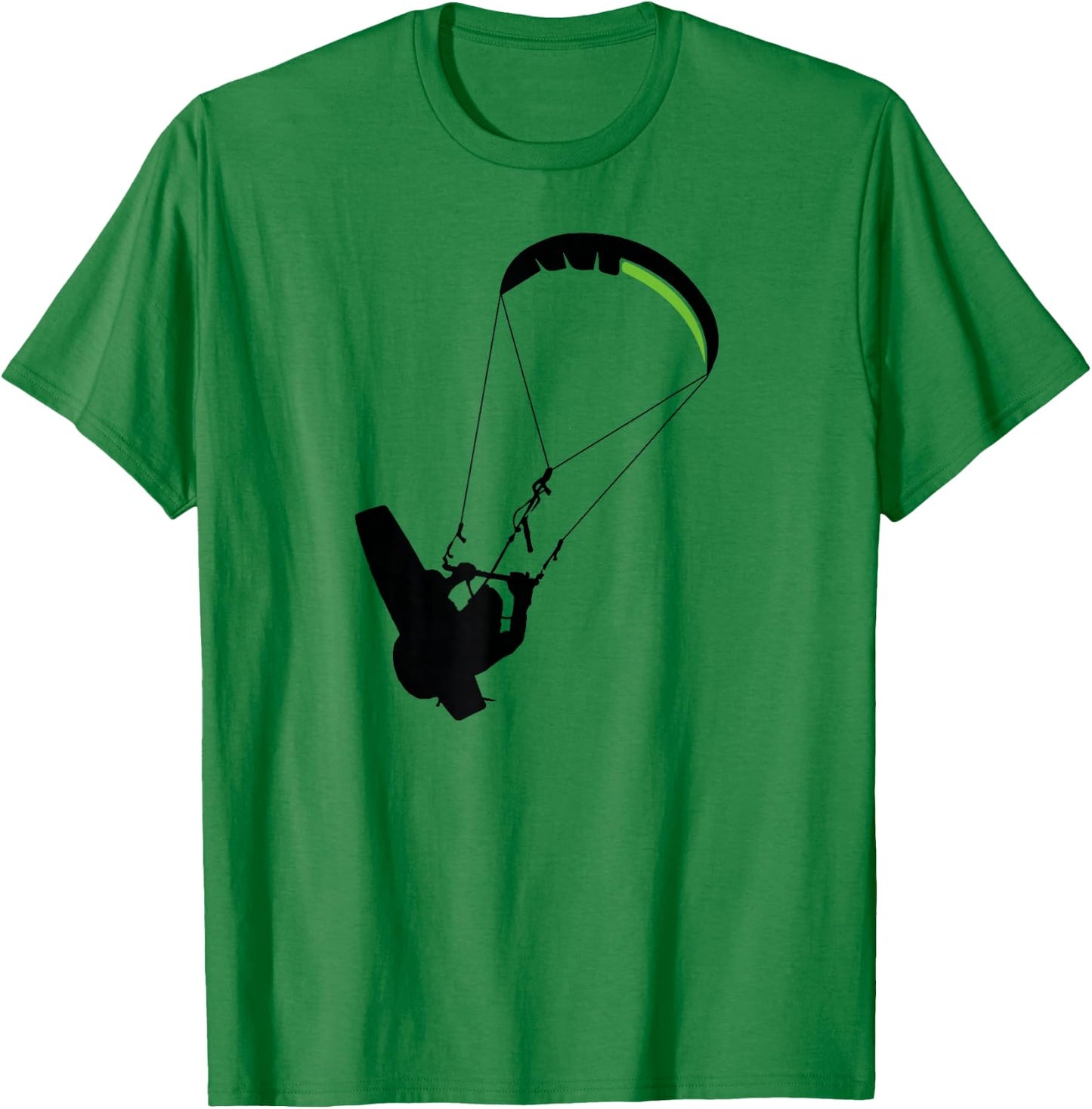 Kiteboard Kitesurf Kiteboarding Kitesurfing Design T-Shirt - T-Shirt | Irish Green