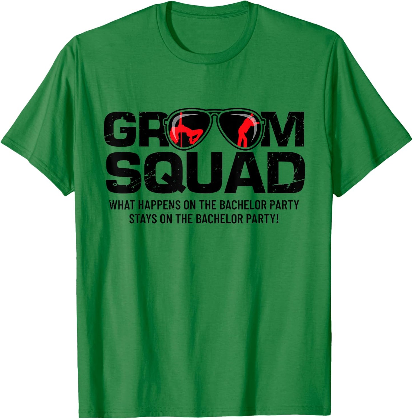 Groom Squad T Shirt | Bucks Groom Groomsmen | Bachelor Party T-Shirt - T-Shirt | Irish Green