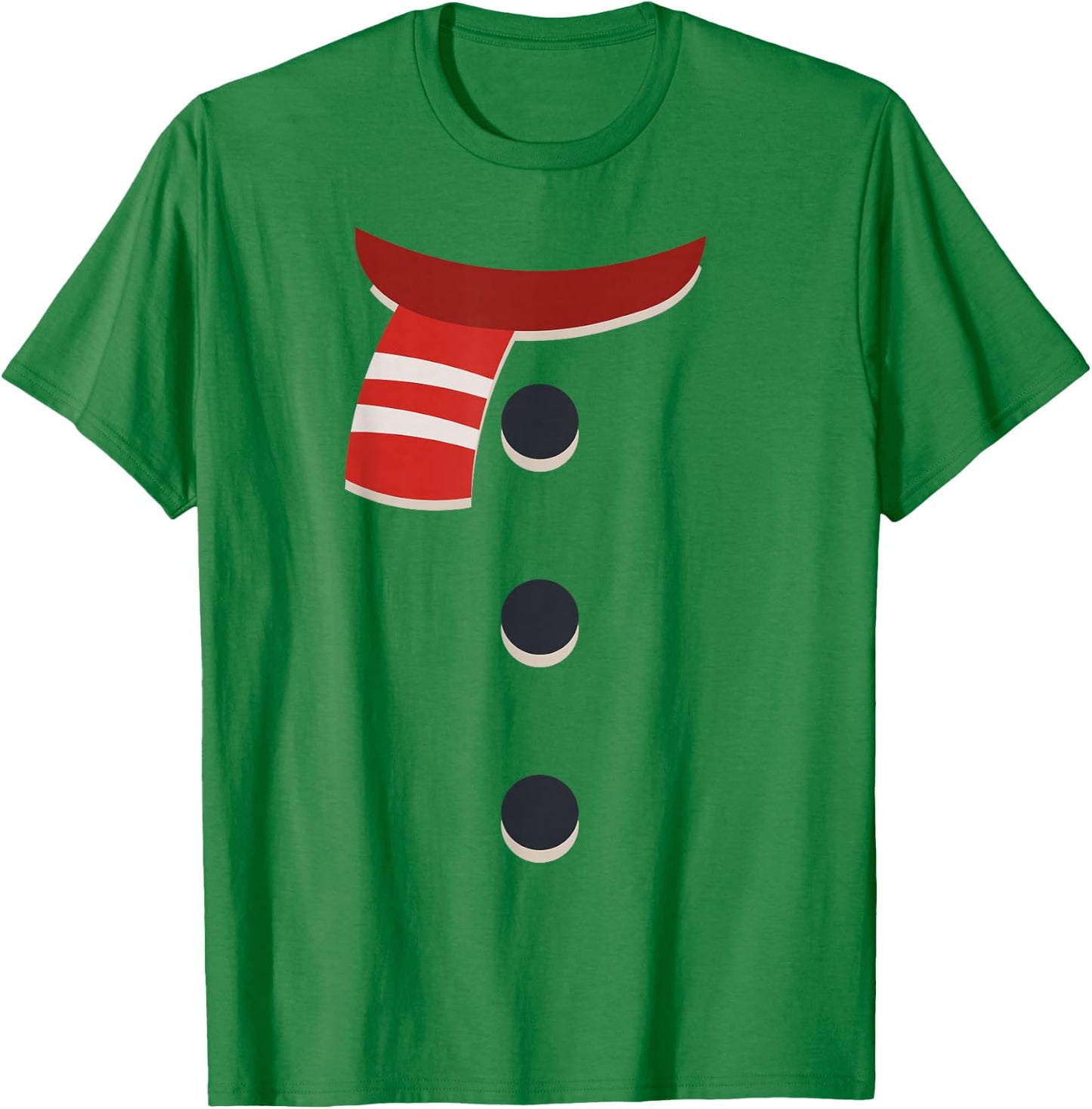 Christmas Snowman Shirt Frosty Snowman Costume Fun Snow T-Shirt - T-Shirt | Irish Green