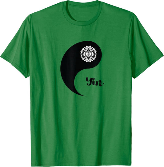 Valentines Day Couple Matching Shirt Men Women Yin & Yang T-Shirt - T-Shirt | Irish Green