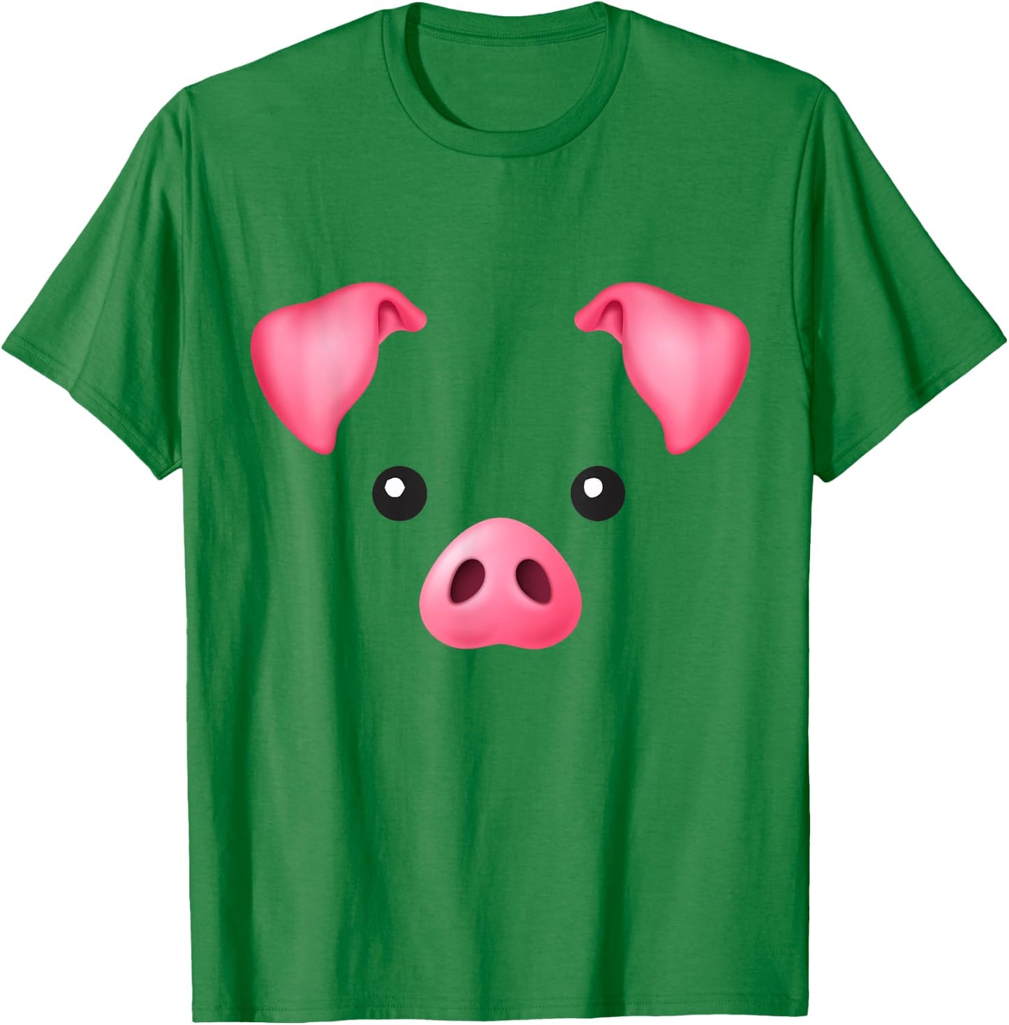 DIY Halloween Costume Pink Pig Costume for Kids Adults Shirt T-Shirt - T-Shirt | Irish Green