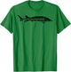 Vintage Nature Outdoor Fishing - Fisher Sturgeon Fish T-Shirt - T-Shirt | Irish Green